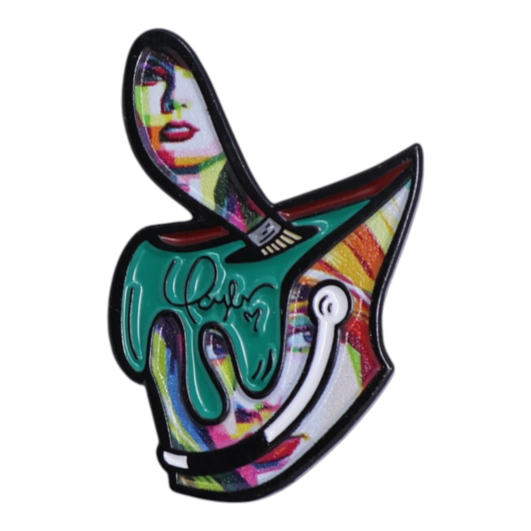 Taylor Swift Bucket Graphic Pin