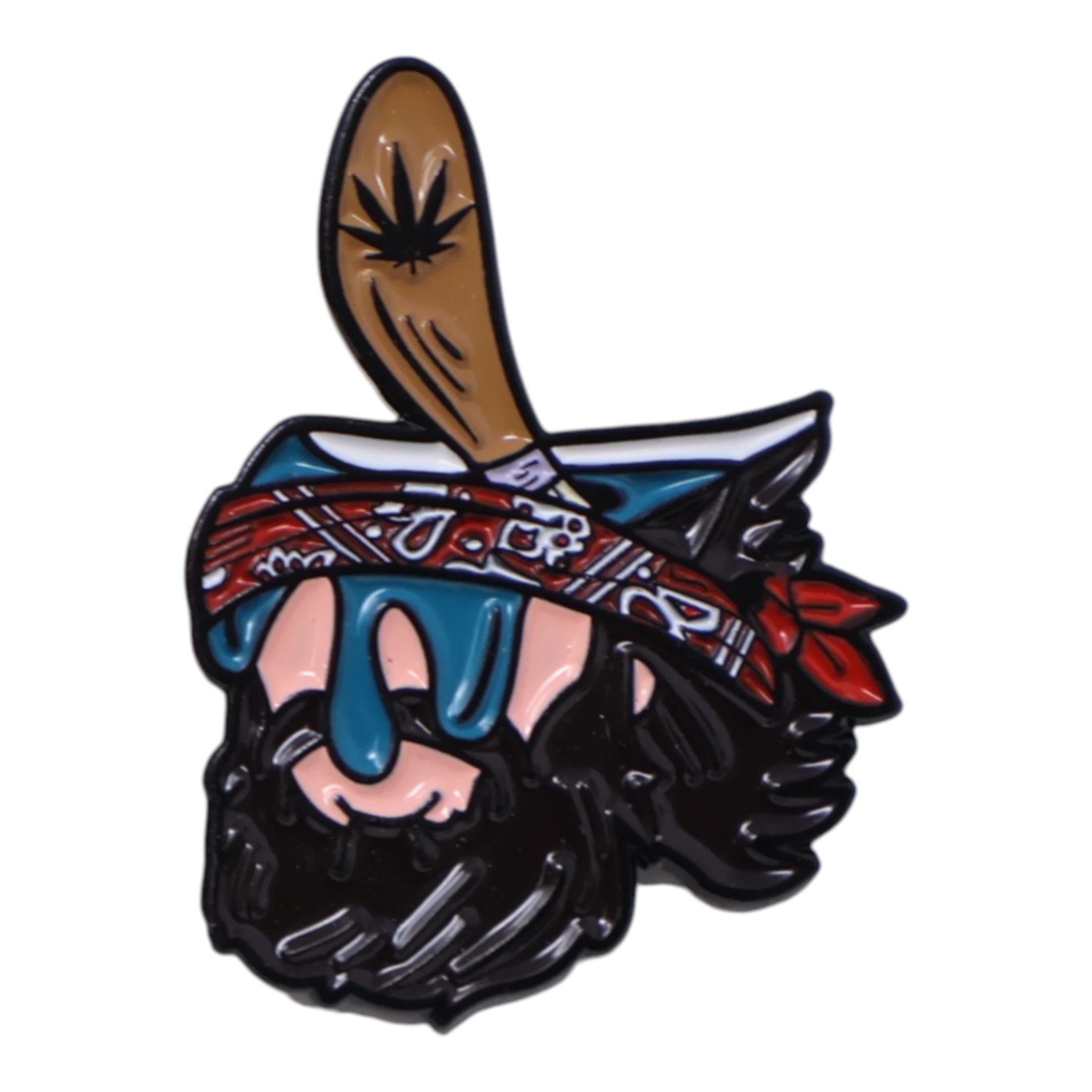Cheech and Chong - Chong Bucket Graphic Pin