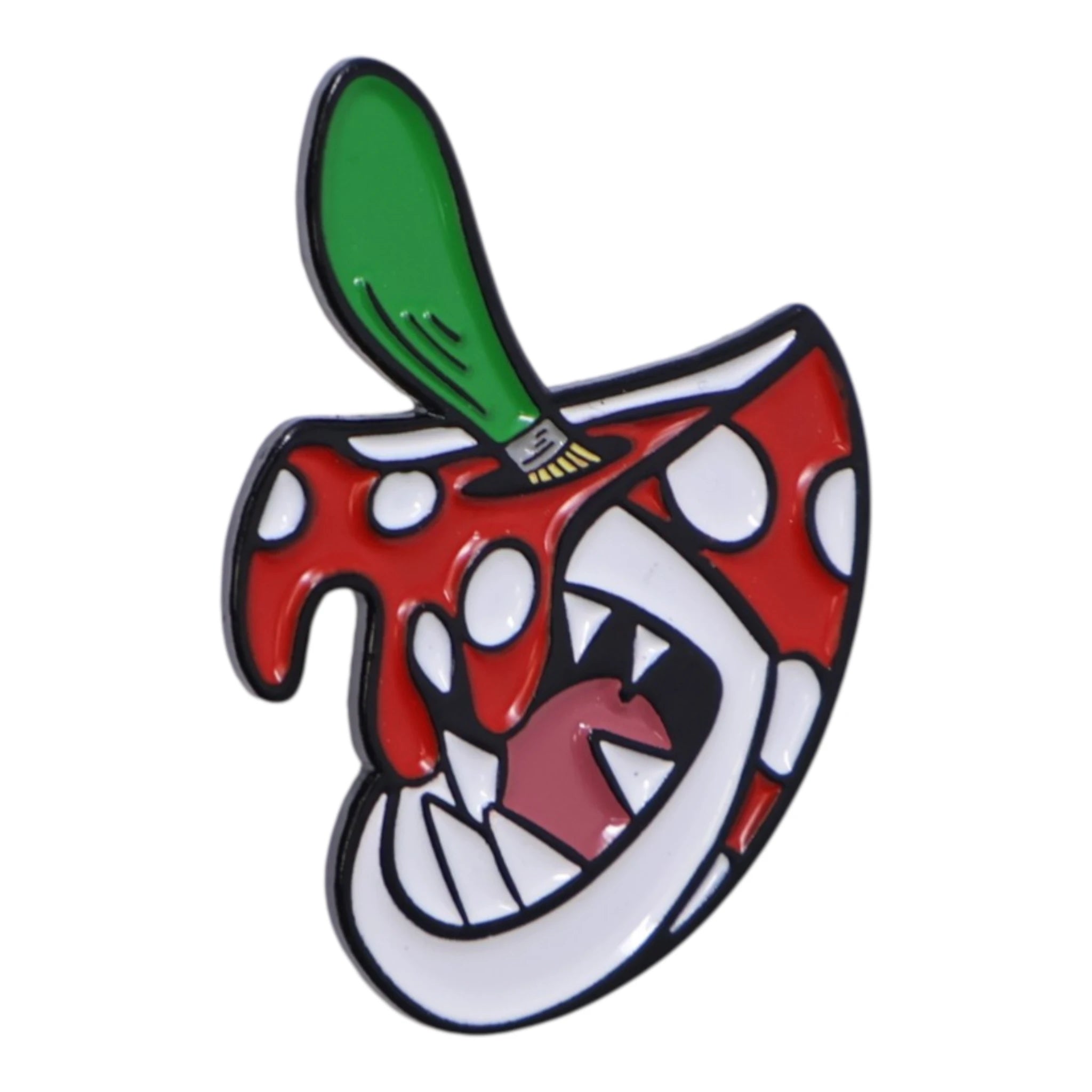 Piranha Plant Paint Bucket Graphic Pin