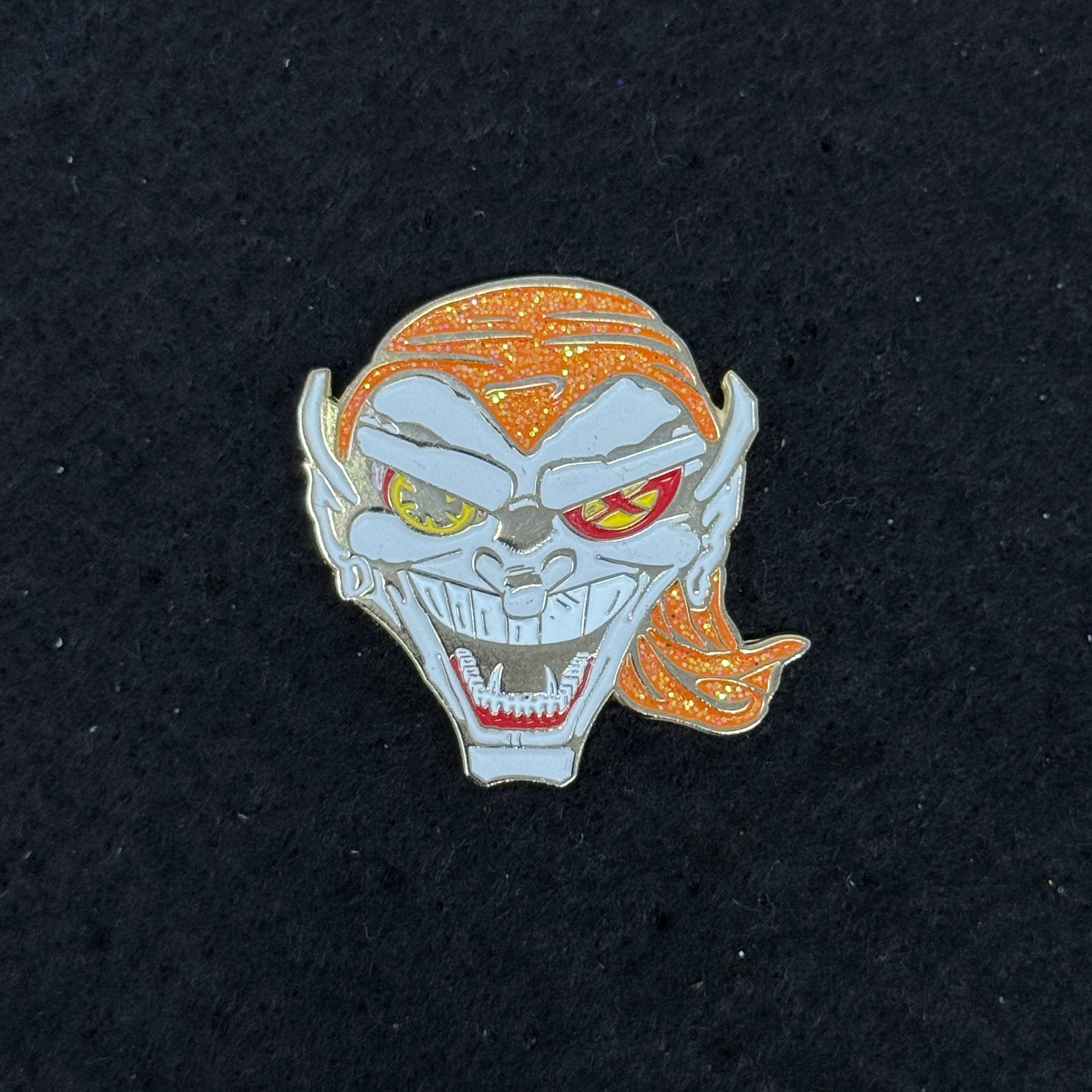 Umbrella Heights Hobgoblin Orange Graphic Pin