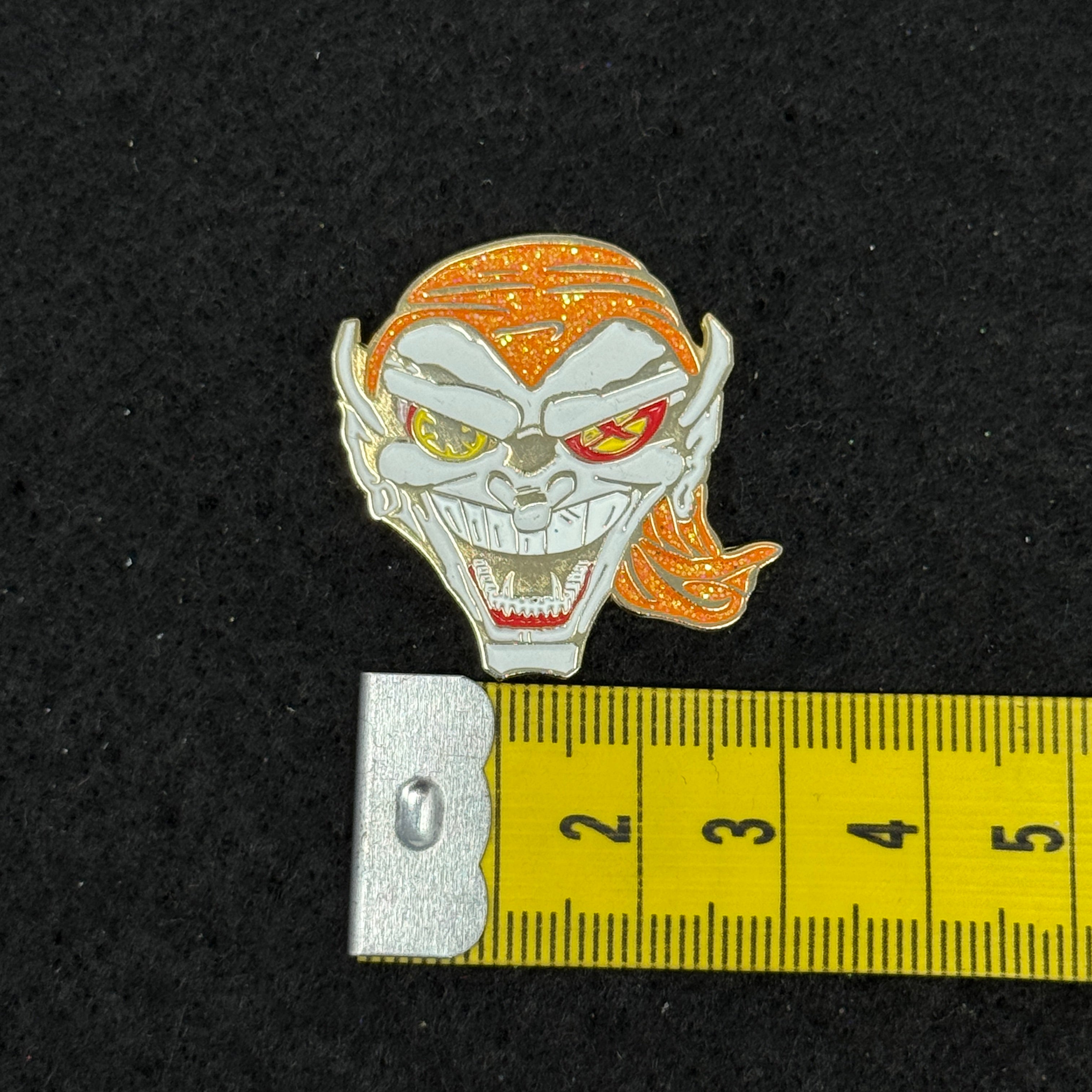 Umbrella Heights Hobgoblin Orange Graphic Pin