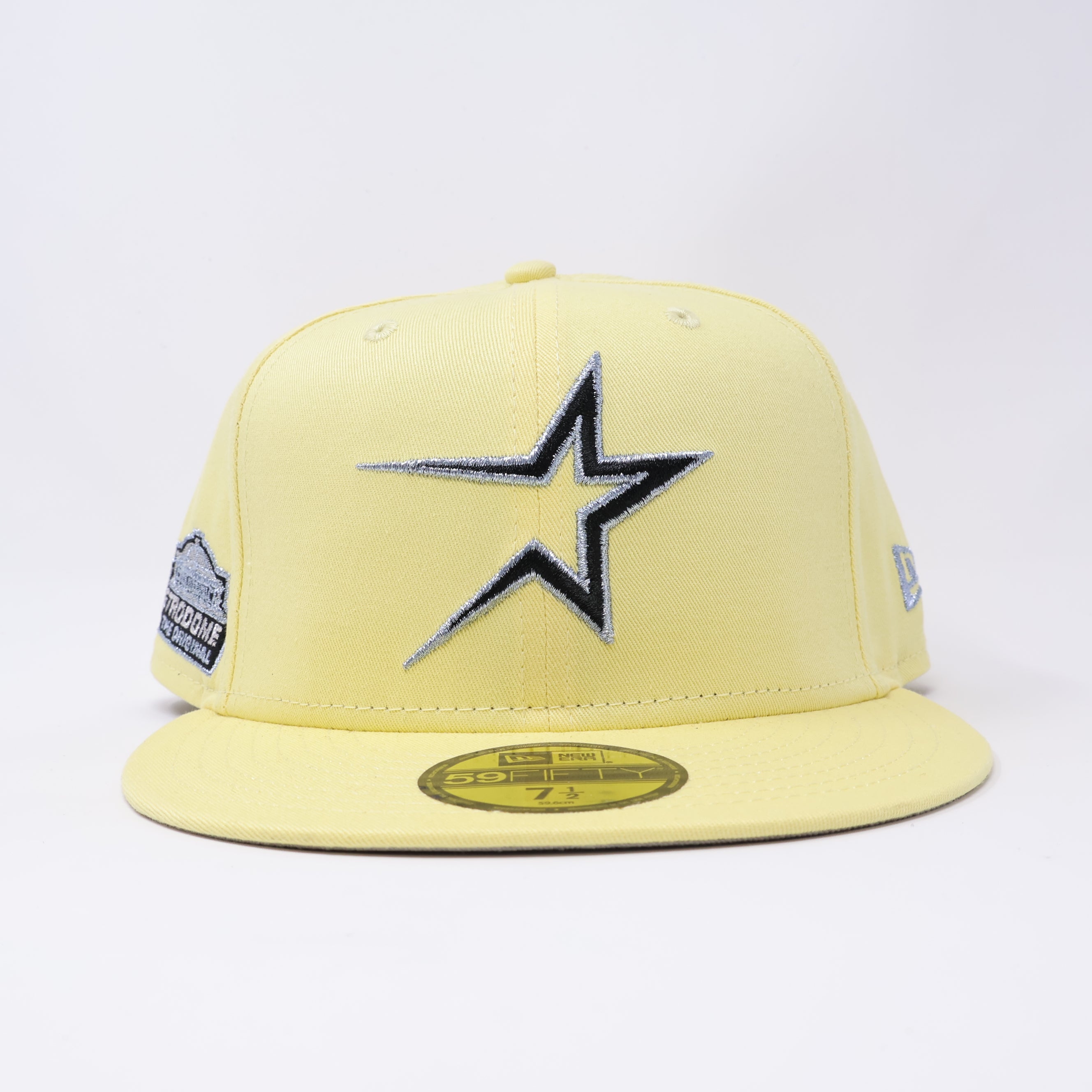 NWT 1/2 Yellow Houston Astros Astrodome The Original 59fifty New Era Fitted Hat Cap