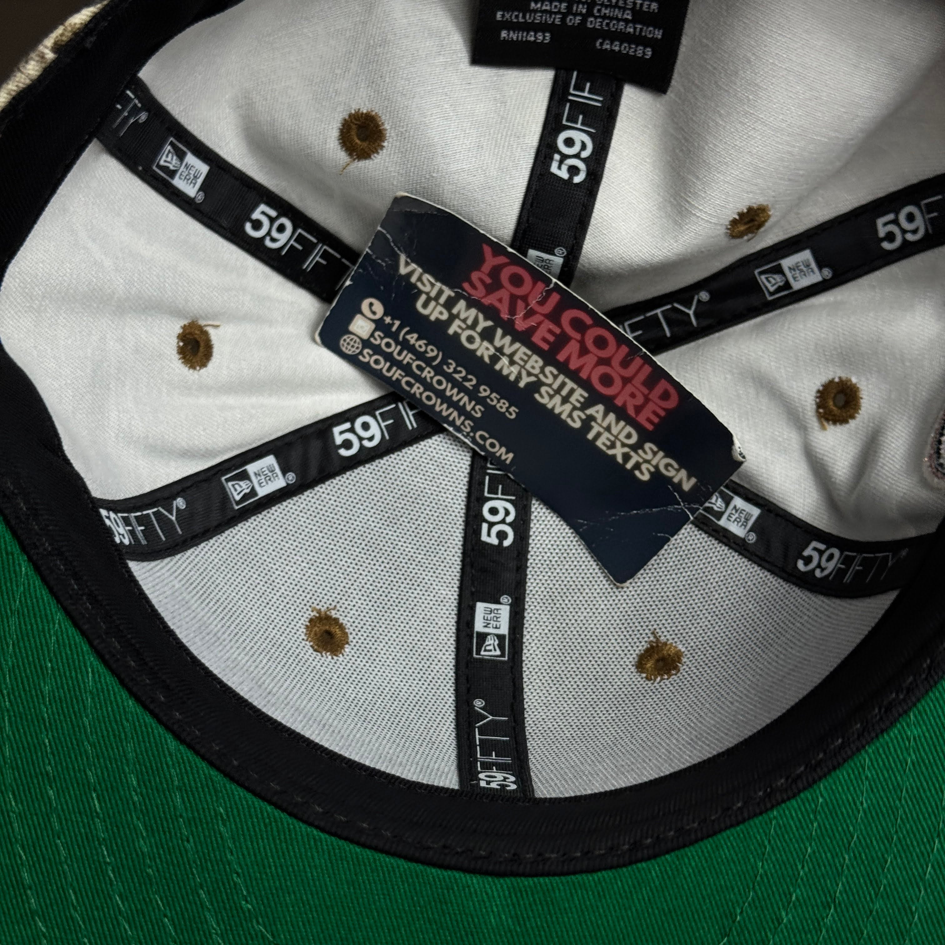 NWT 1/4 Realtree Washington Nationals Kennedy Memorial 59fifty New Era Fitted Hat Cap