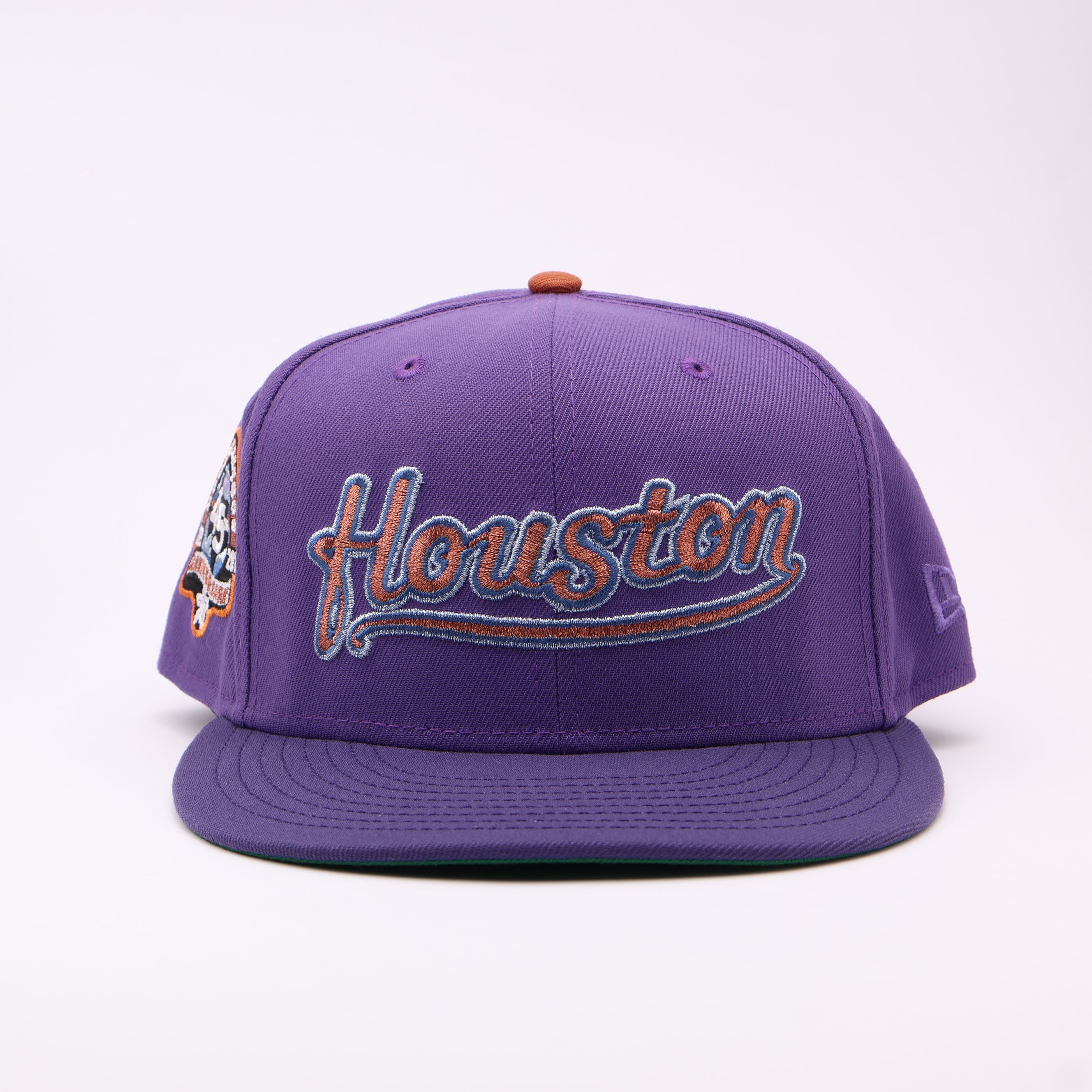 USED 8 Purple Houston Astros 45th Anniversary 59fifty New Era Fitted Hat Cap