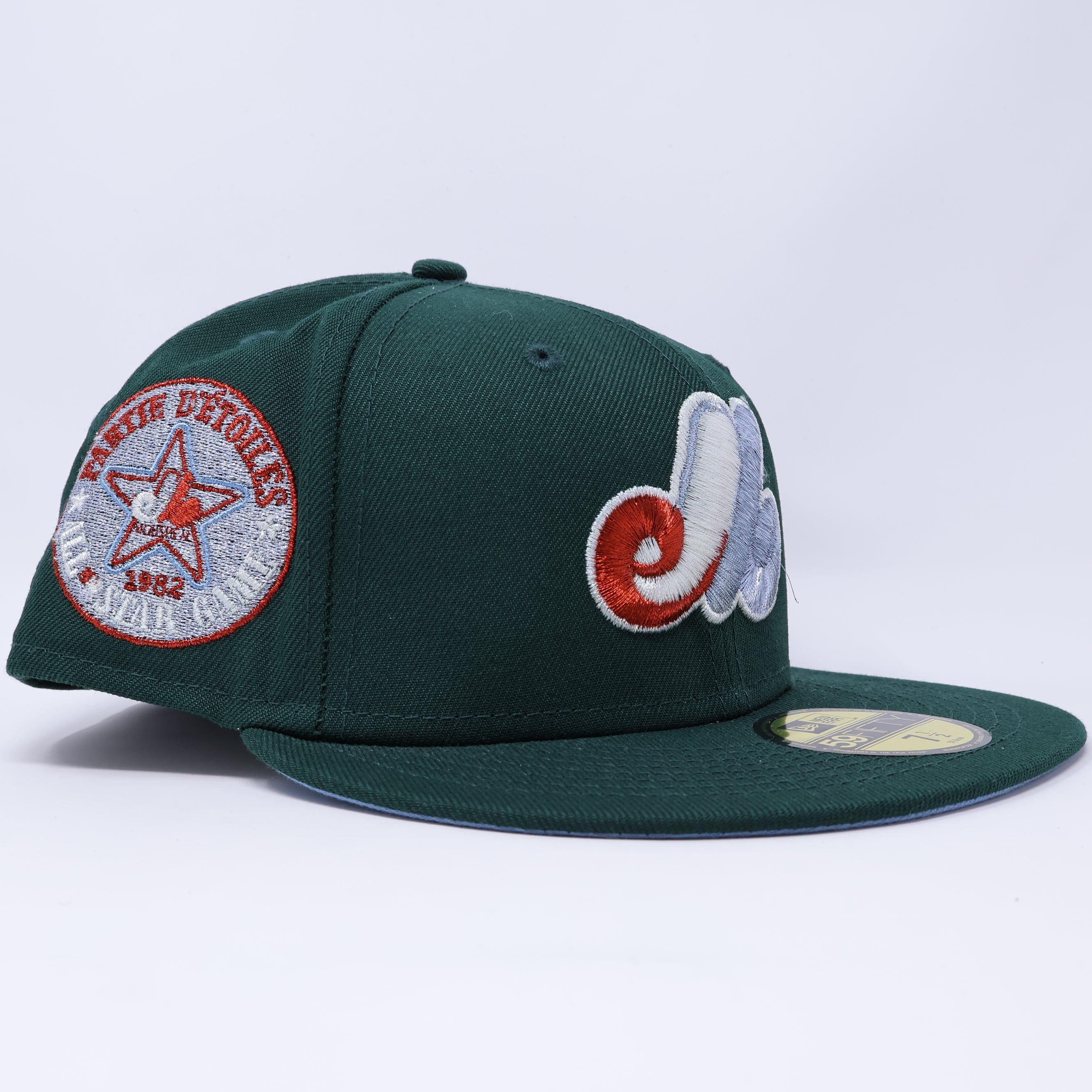 NWT Green Montreal Expos 1982 All Star Game 59fifty New Era Fitted Hat Cap