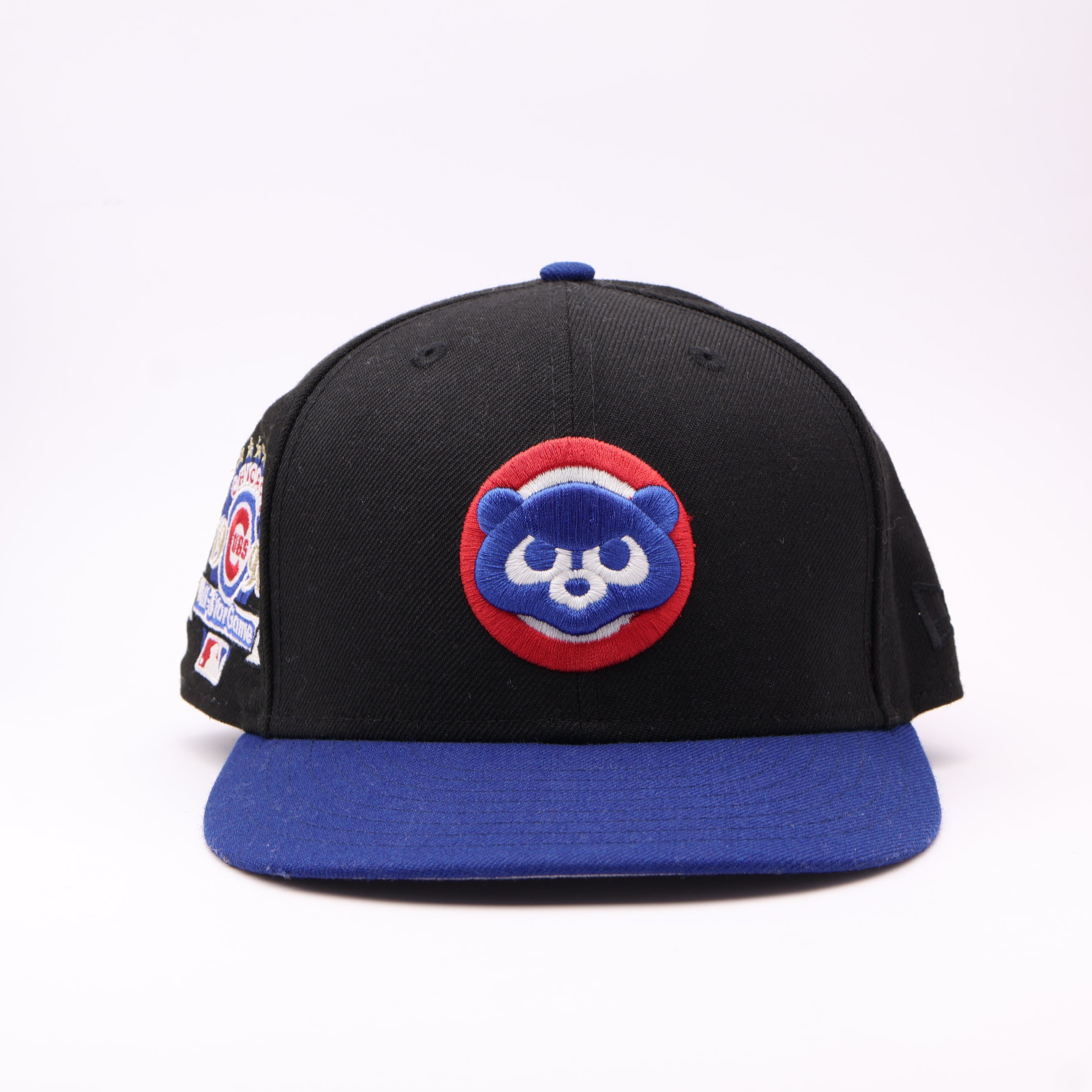USED 5/8 Black Chicago Cubs 1990 All Star Game 59fifty New Era Fitted Hat Cap