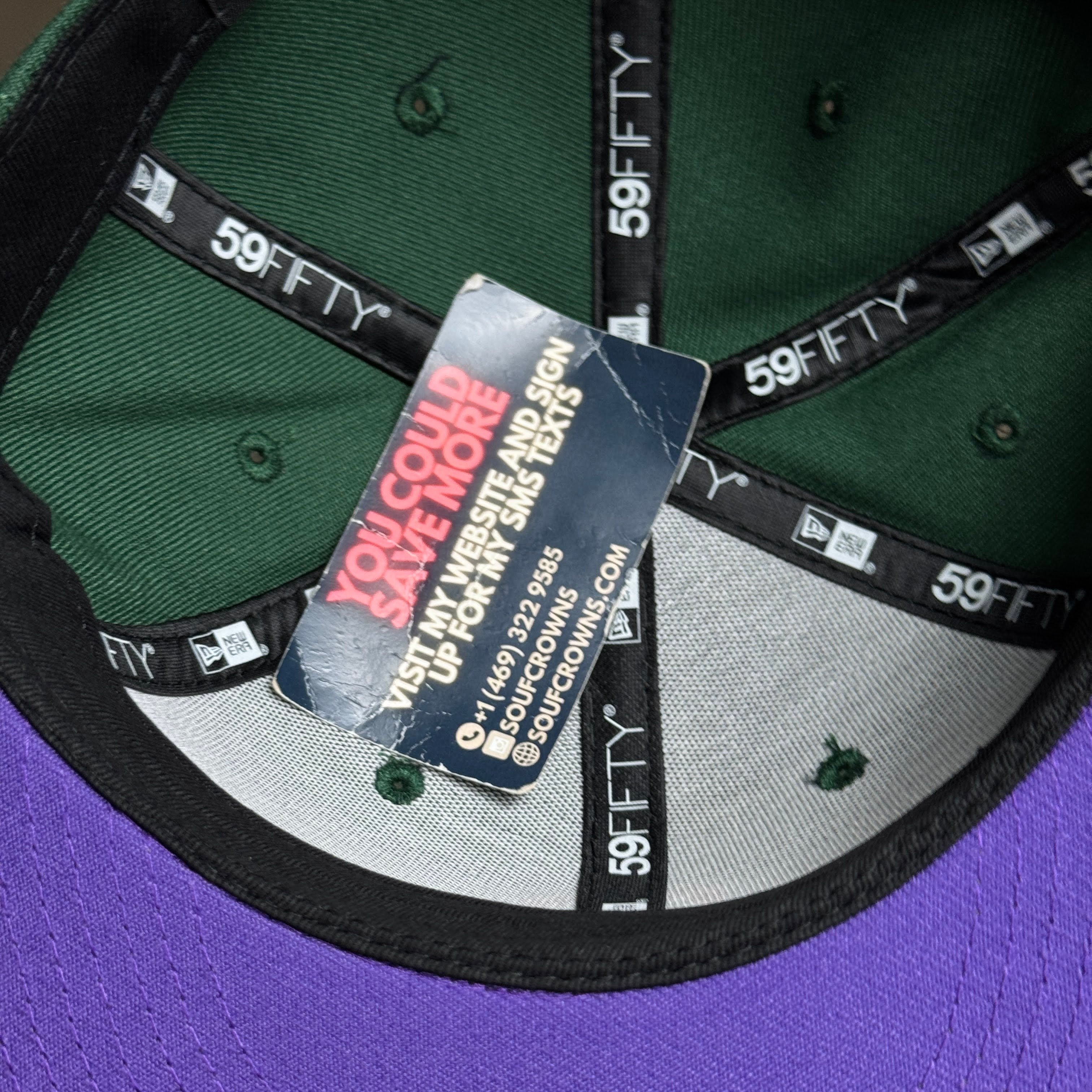 NWT 1/4 Green Los Angeles Angels 1989 All Star Game 59fifty New Era Fitted Hat Cap