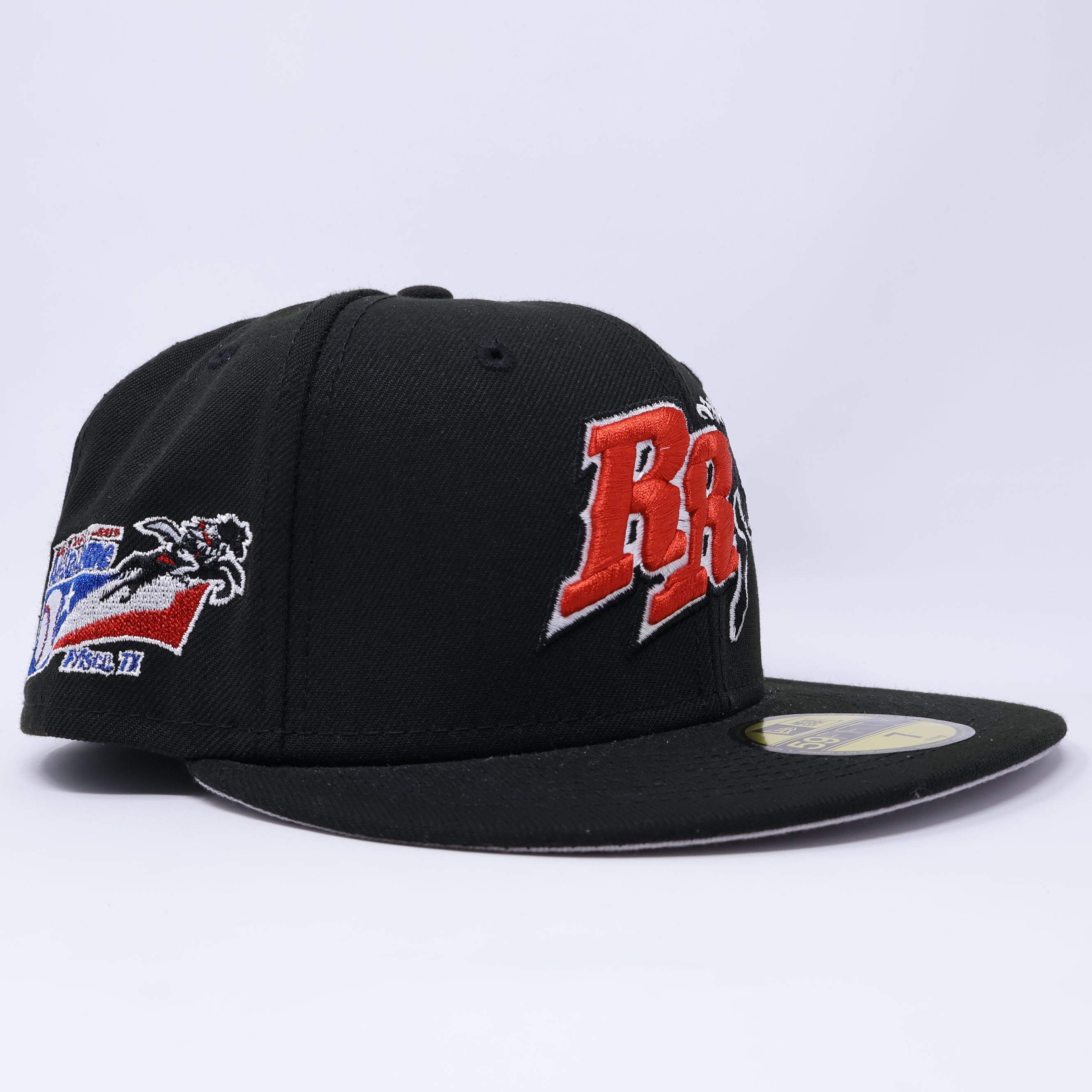 NWT 7 NEW Black Dallas Texas Rangers Rough Riders 59fifty New Era Fitted Hat