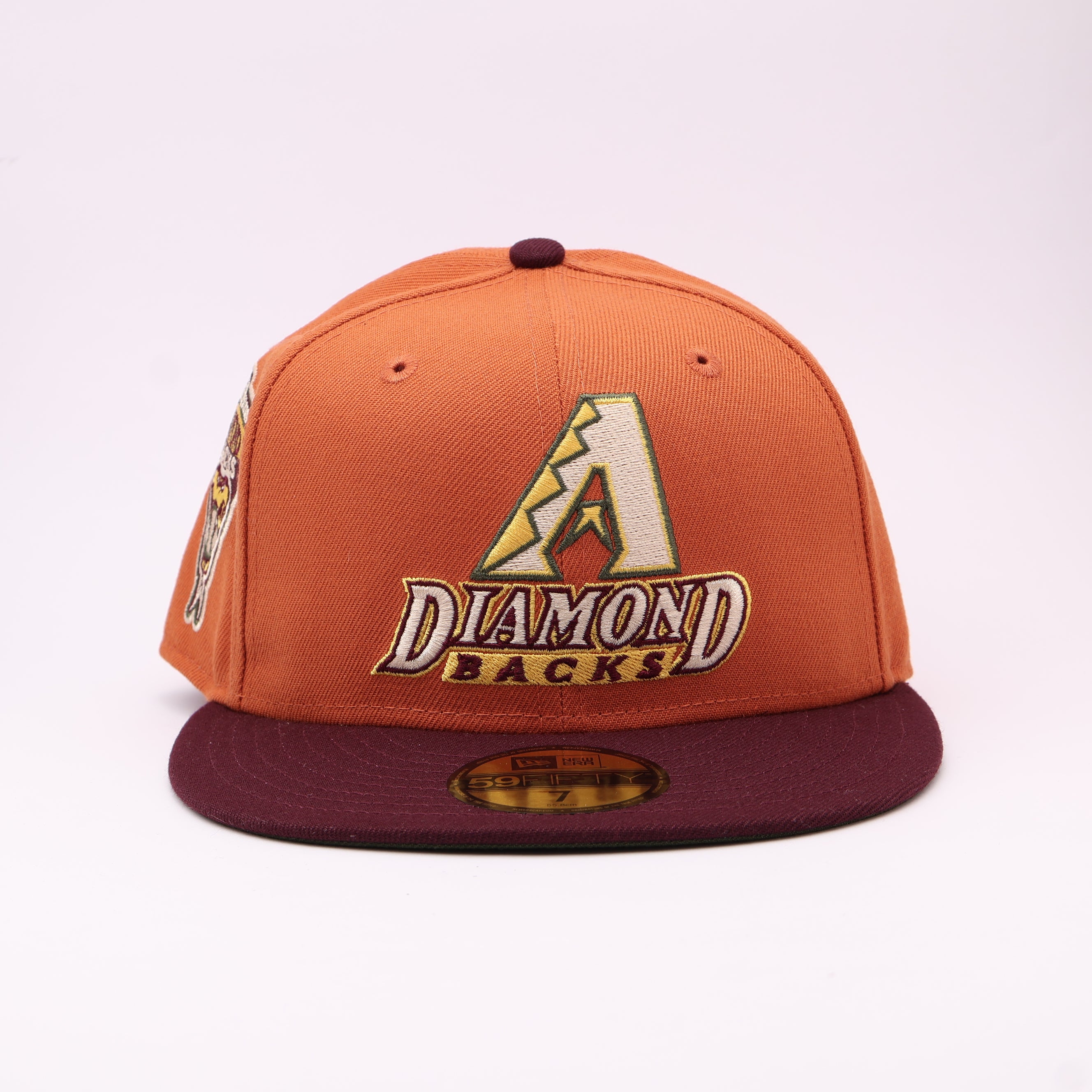NWT Orange Arizona Diamondbacks 1998 Inaugural 59fifty New Era Fitted Hat Cap