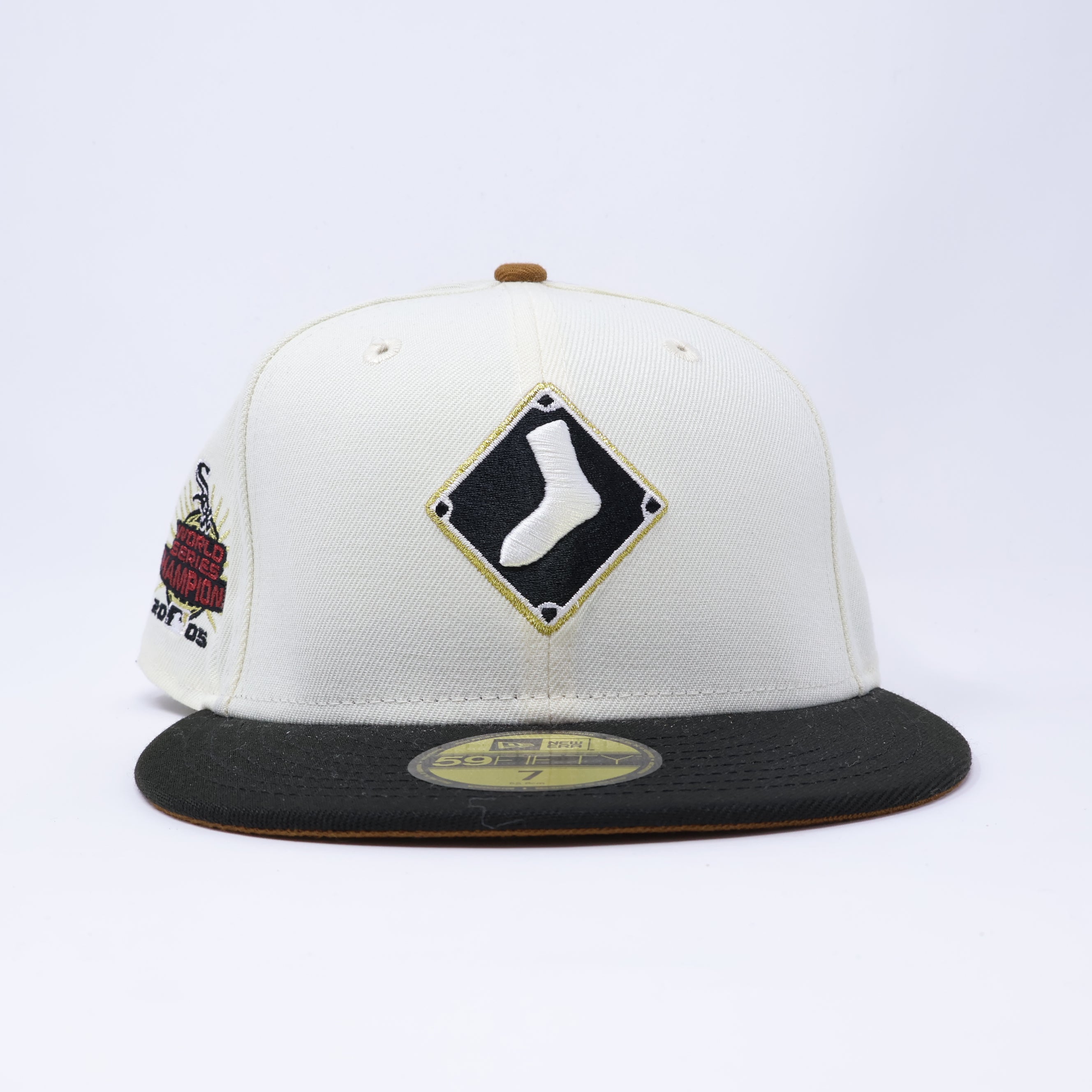 NEW Chrome Chicago White Sox World Series Champions 59fifty New Era Fitted Hat Cap