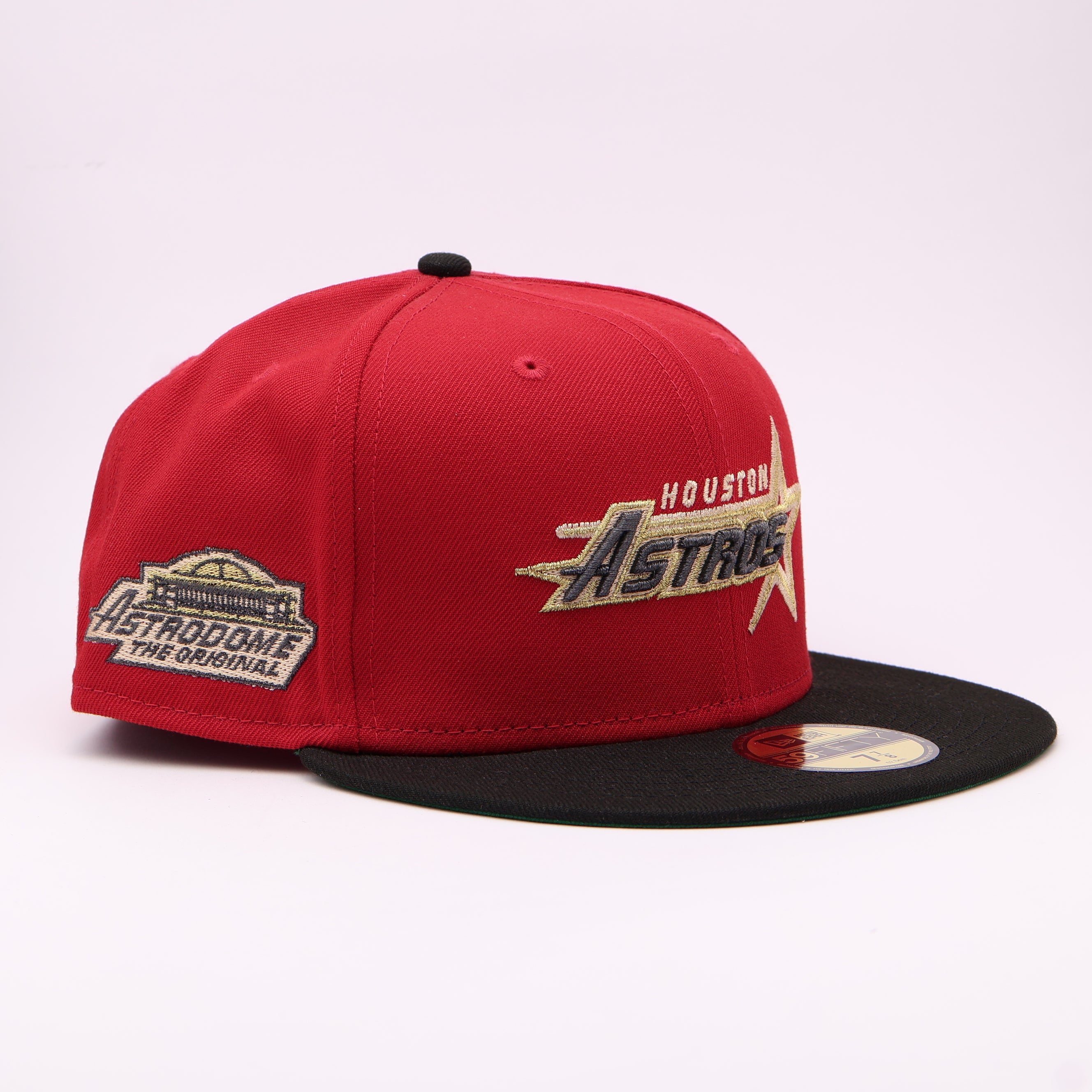 NWT Red Houston Astros Astrodome The Original 59fifty New Era Fitted Hat Cap