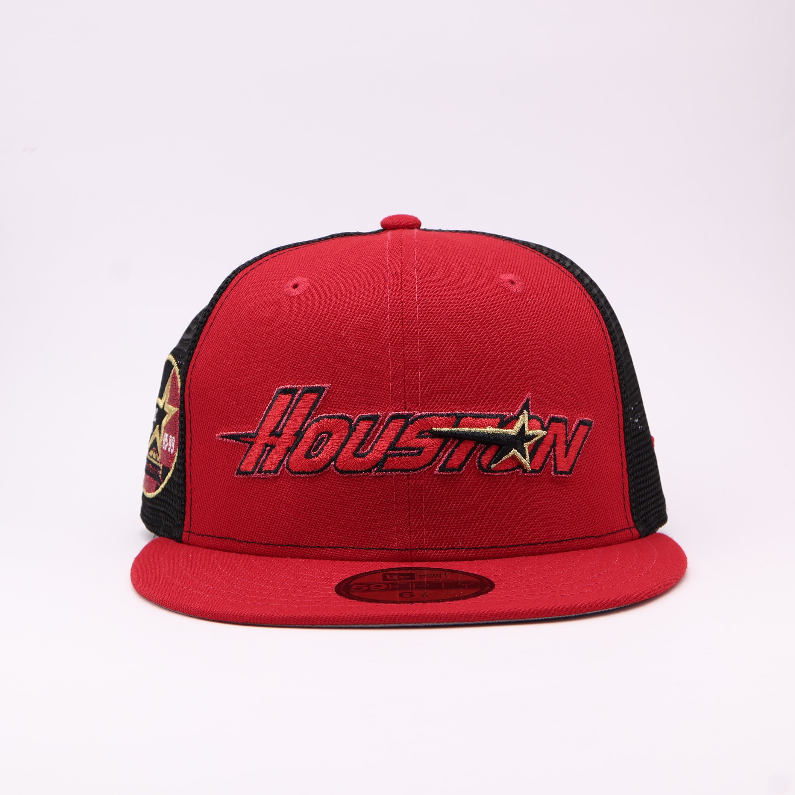 NWT 6 7/8 Red Houston Astros 35 Great Years 59fifty New Era Fitted Hat Cap