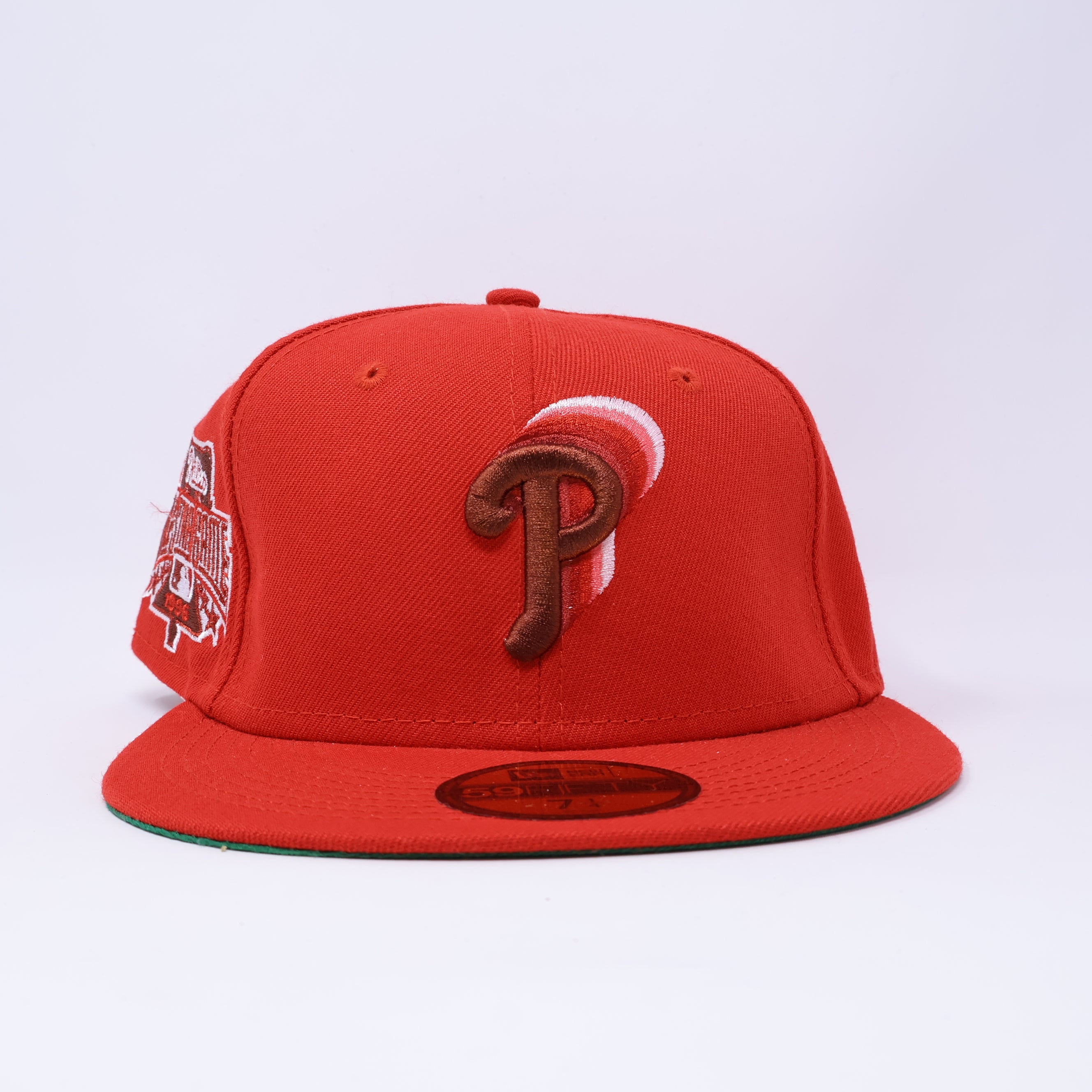 NWT 1/4 Red Philadelphia 1996 All Star Game 59fifty New Era Fitted Hat Cap