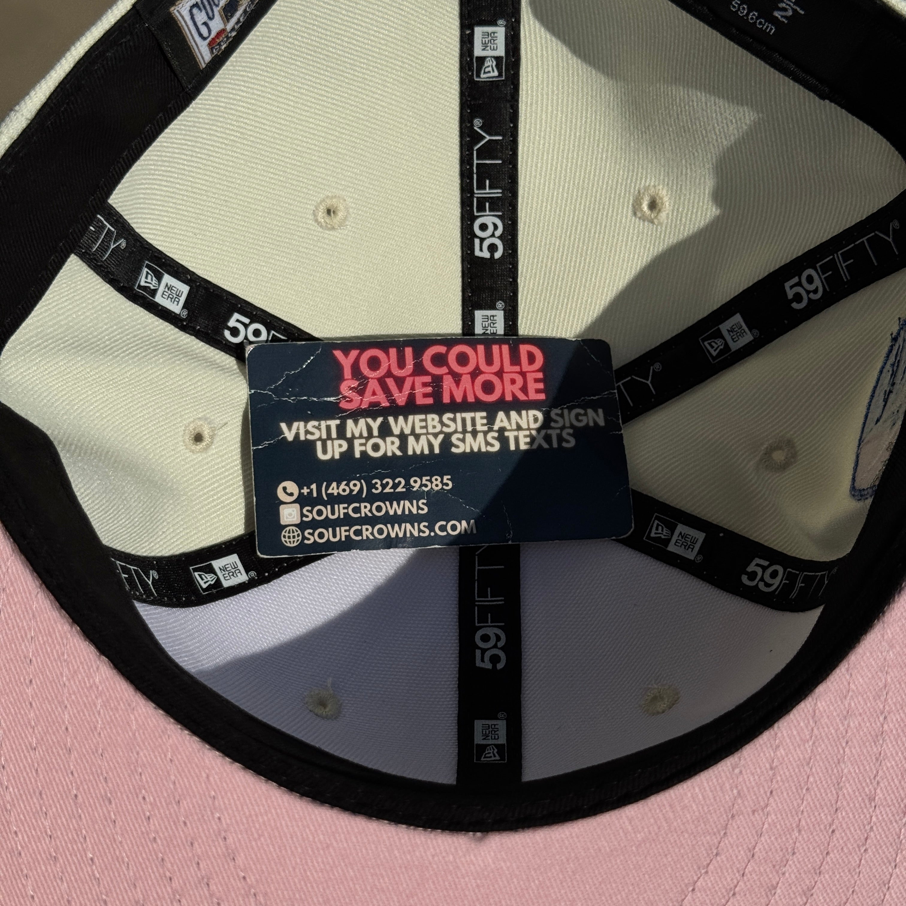 NWT 1/2 Chrome Houston Astros 35 Great Years 59fifty New Era Fitted Hat Cap