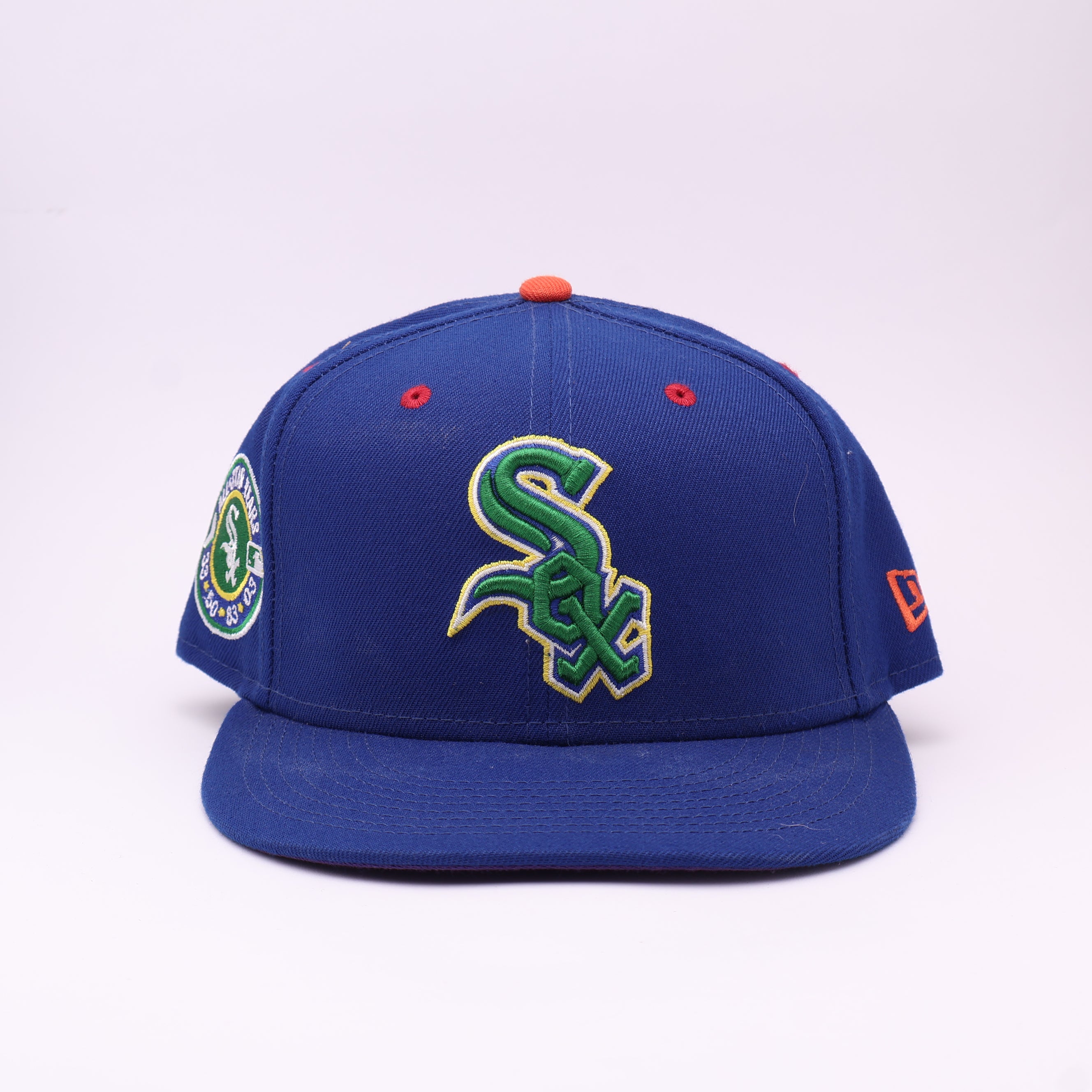USED 3/8 Blue Chicago White Sox All Star Years 59fifty New Era Fitted Hat Cap