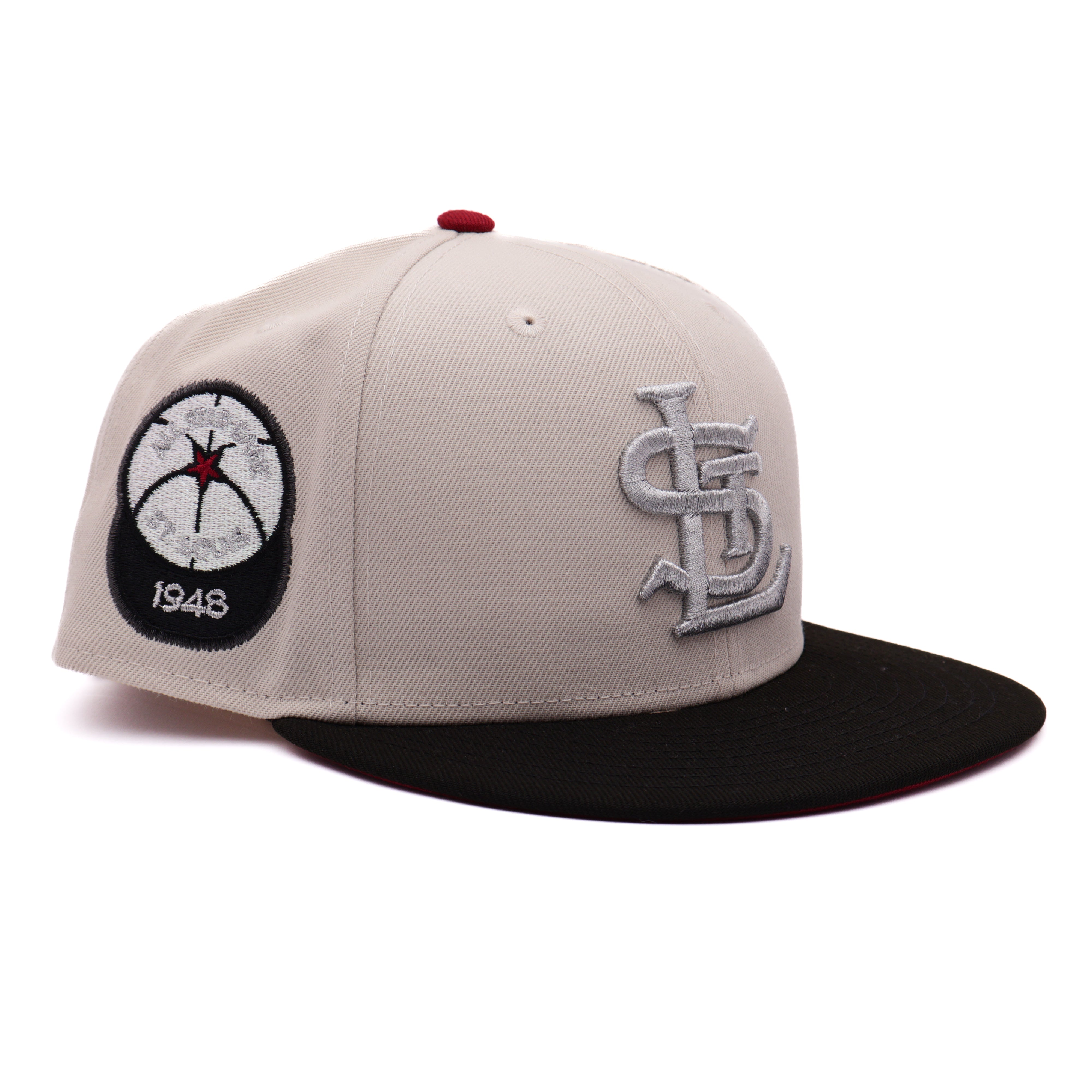 USED 5/8 Stone St. Louis Cardinals 1948 All Star Game 59fifty New Era Fitted Hat Cap