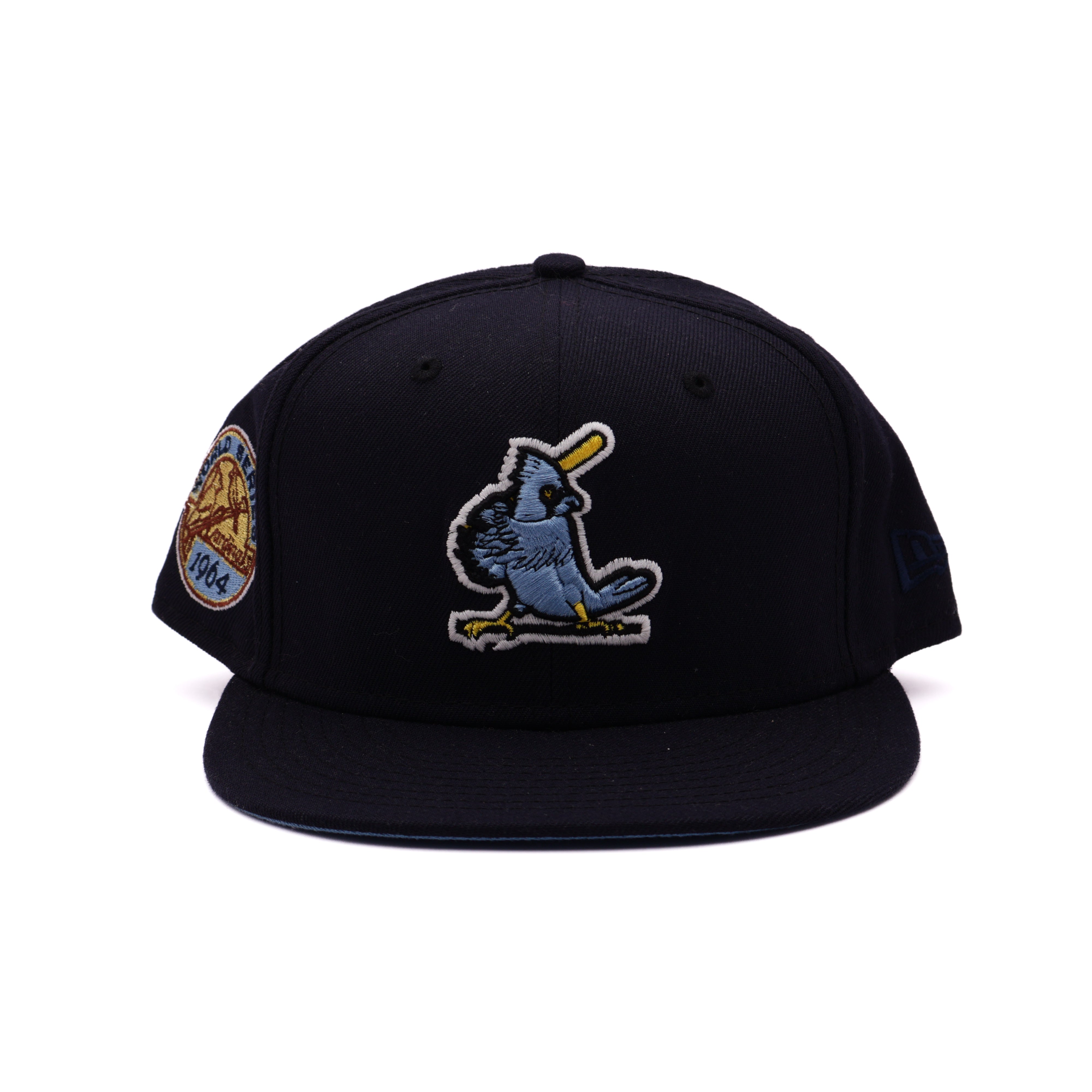 USED 5/8 Navy St. Louis Cardinals 1964 World Series 59fifty New Era Fitted Hat Cap