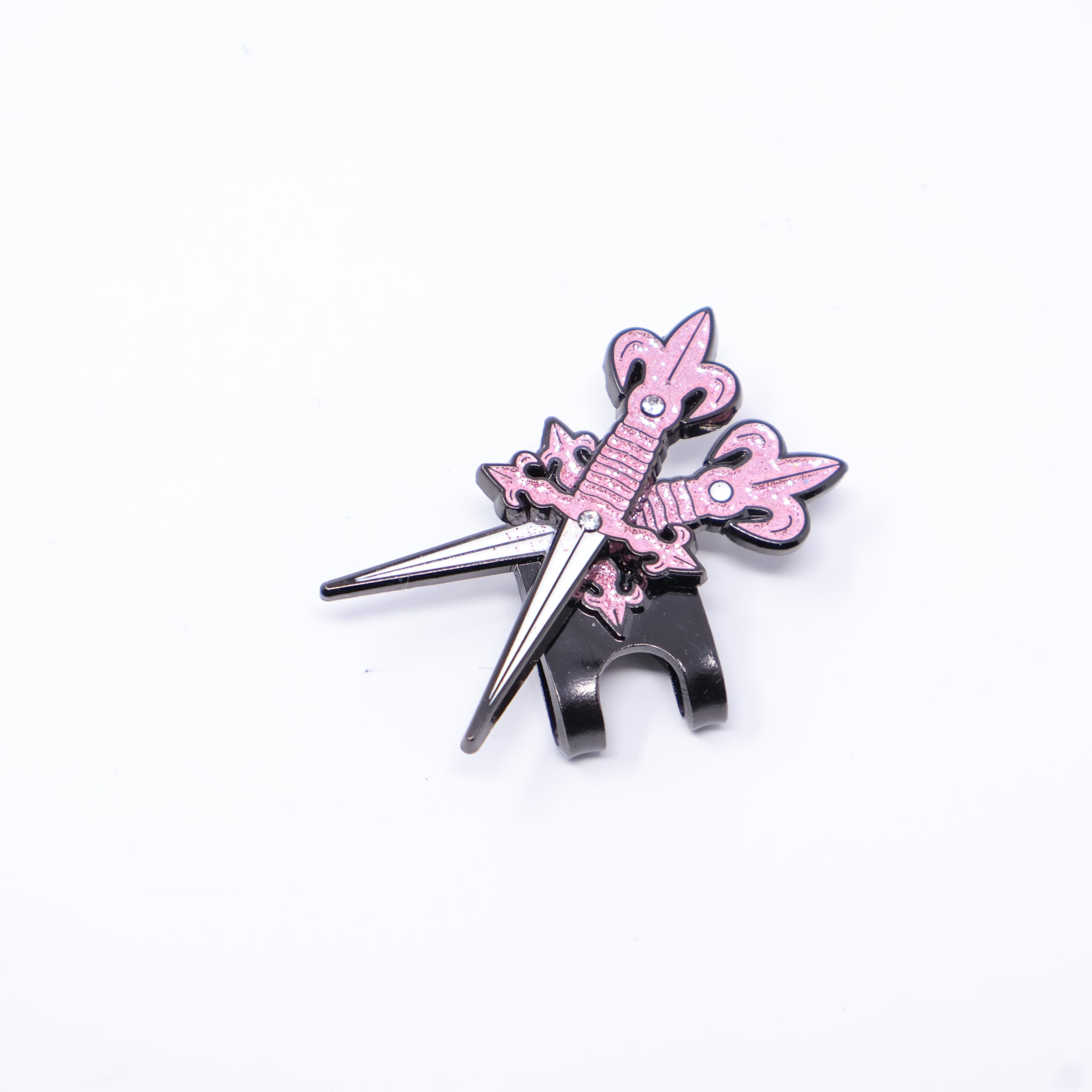 Pink Daggers Hat Clip (Mechanical)