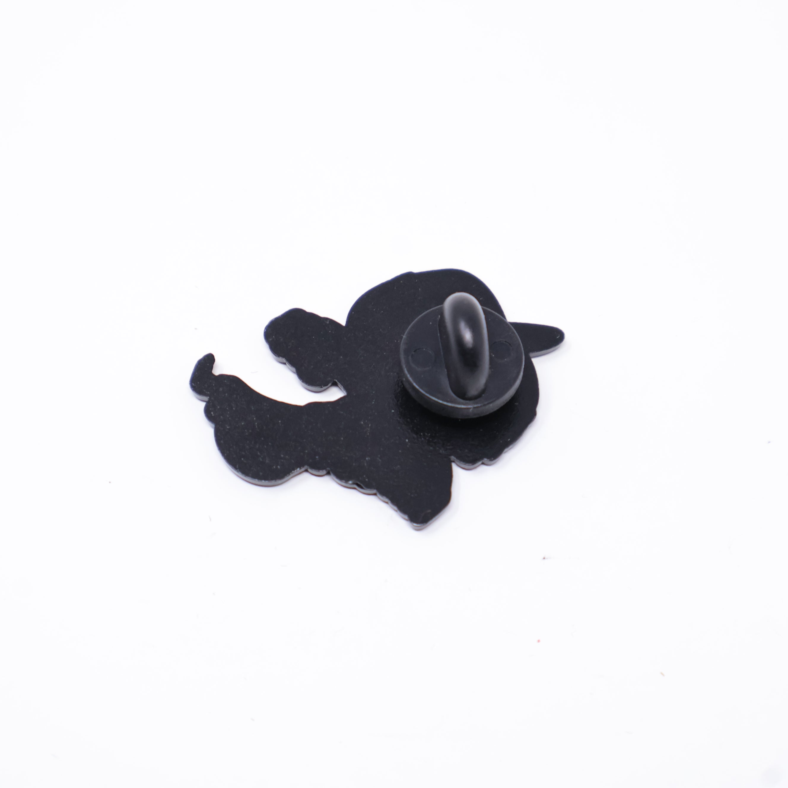 Black Cap Baseball Shooter Graphic Pin
