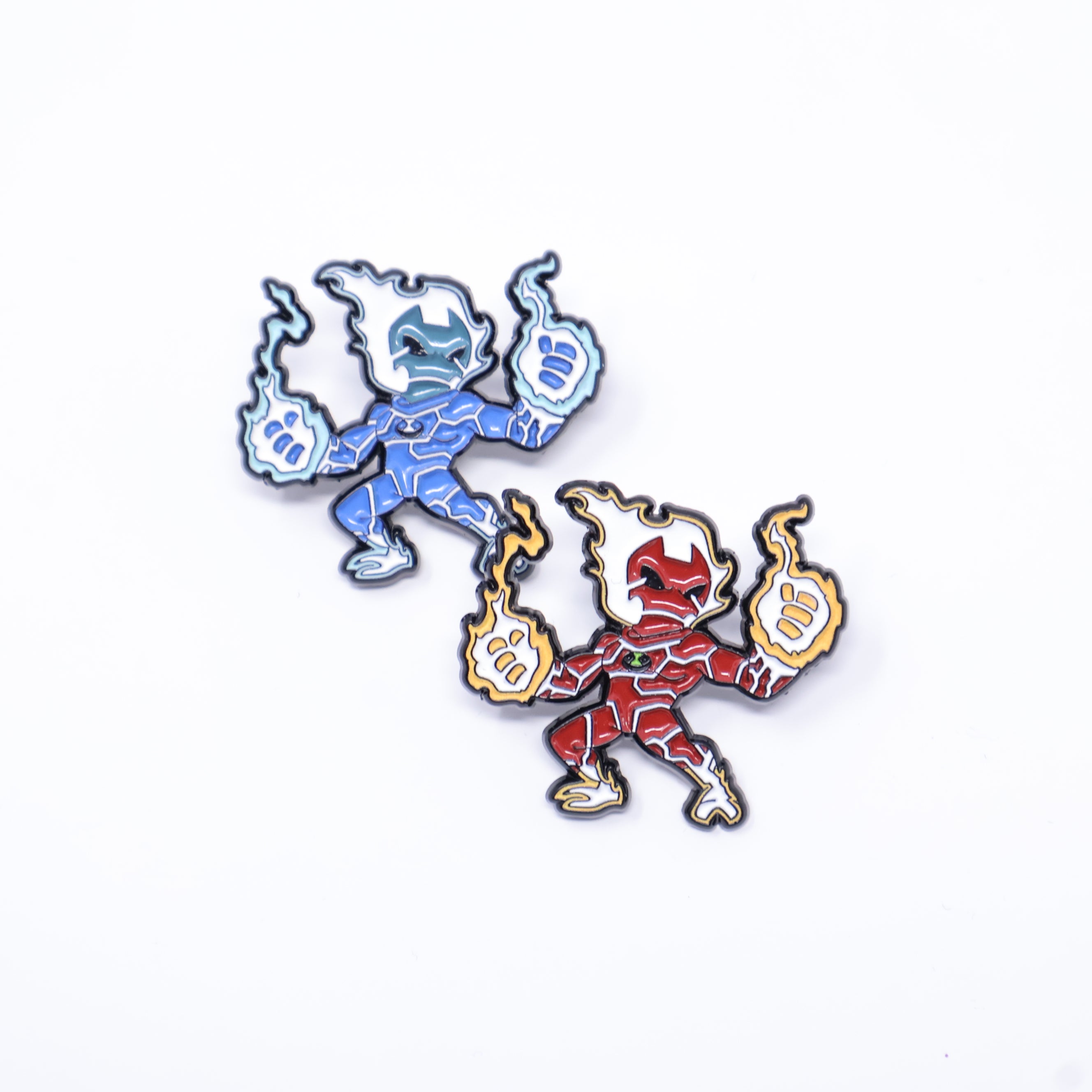HeatBlast Ben 10 Graphic Pin
