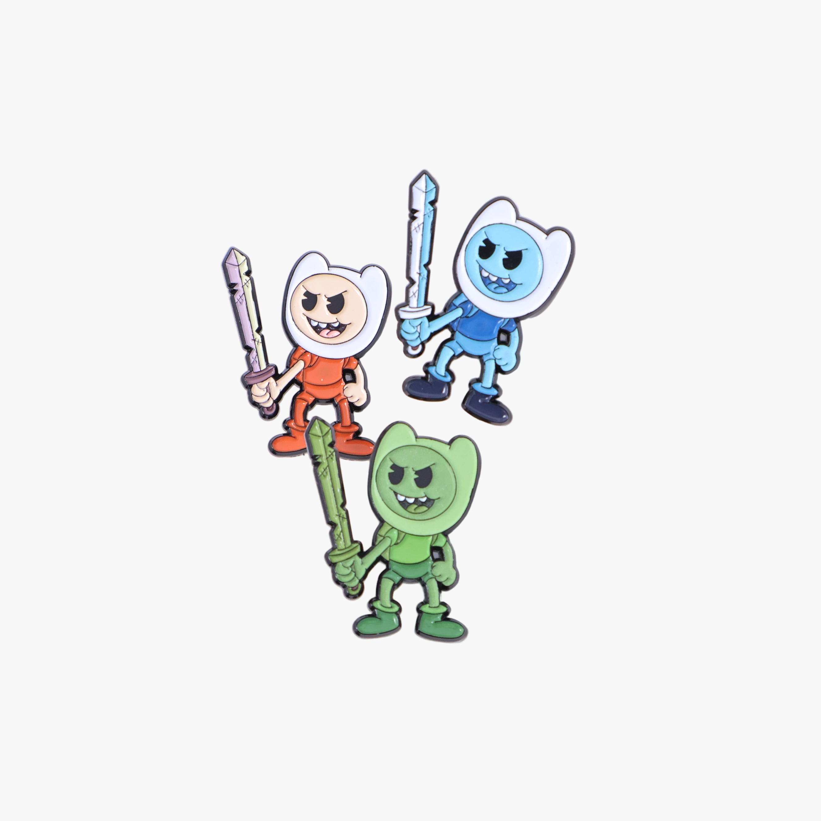 Finn the Human Adventure Time Graphic Pin