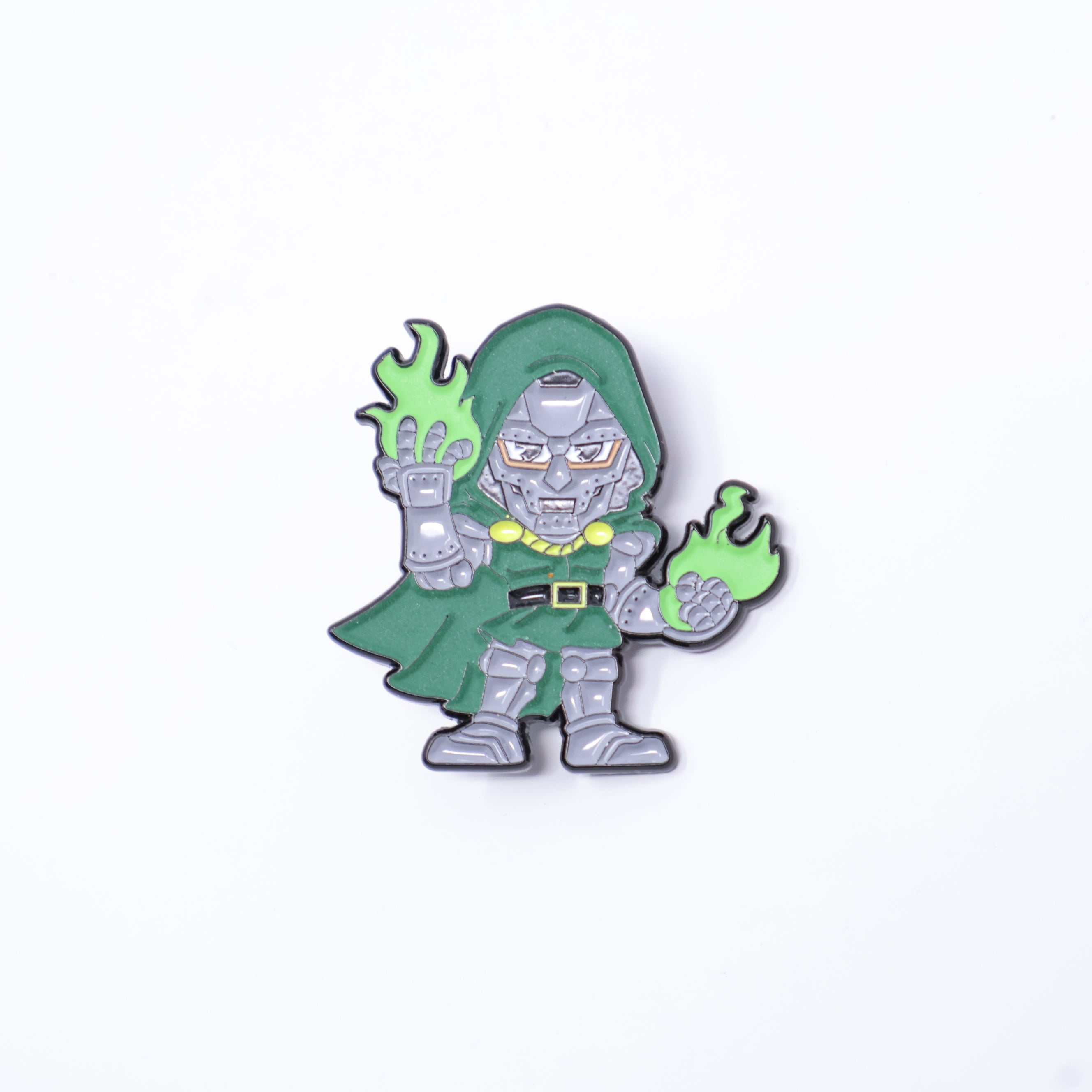 Dr. Doom Graphic Pin