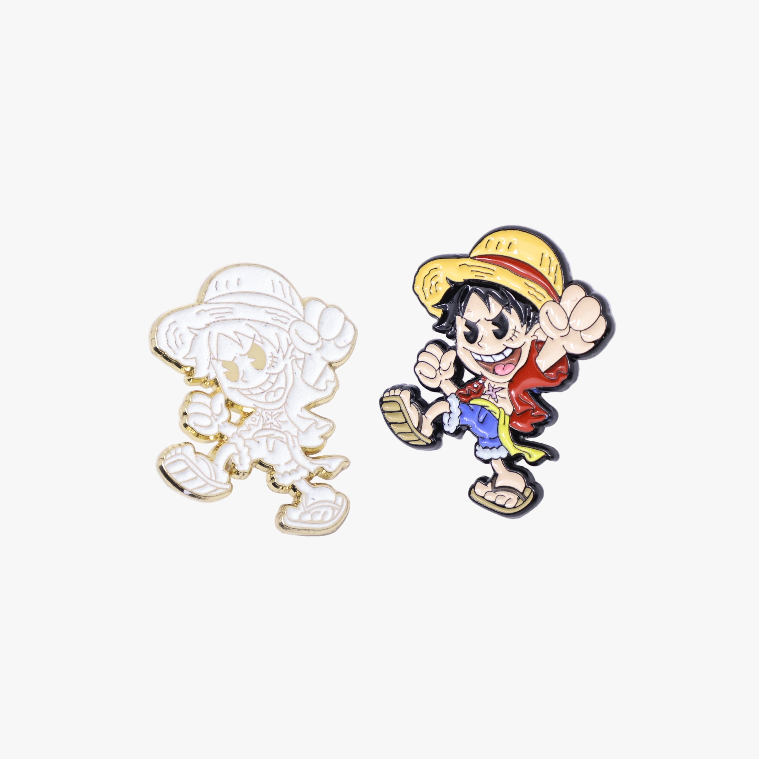 Luffy One Piece Graphic Pins