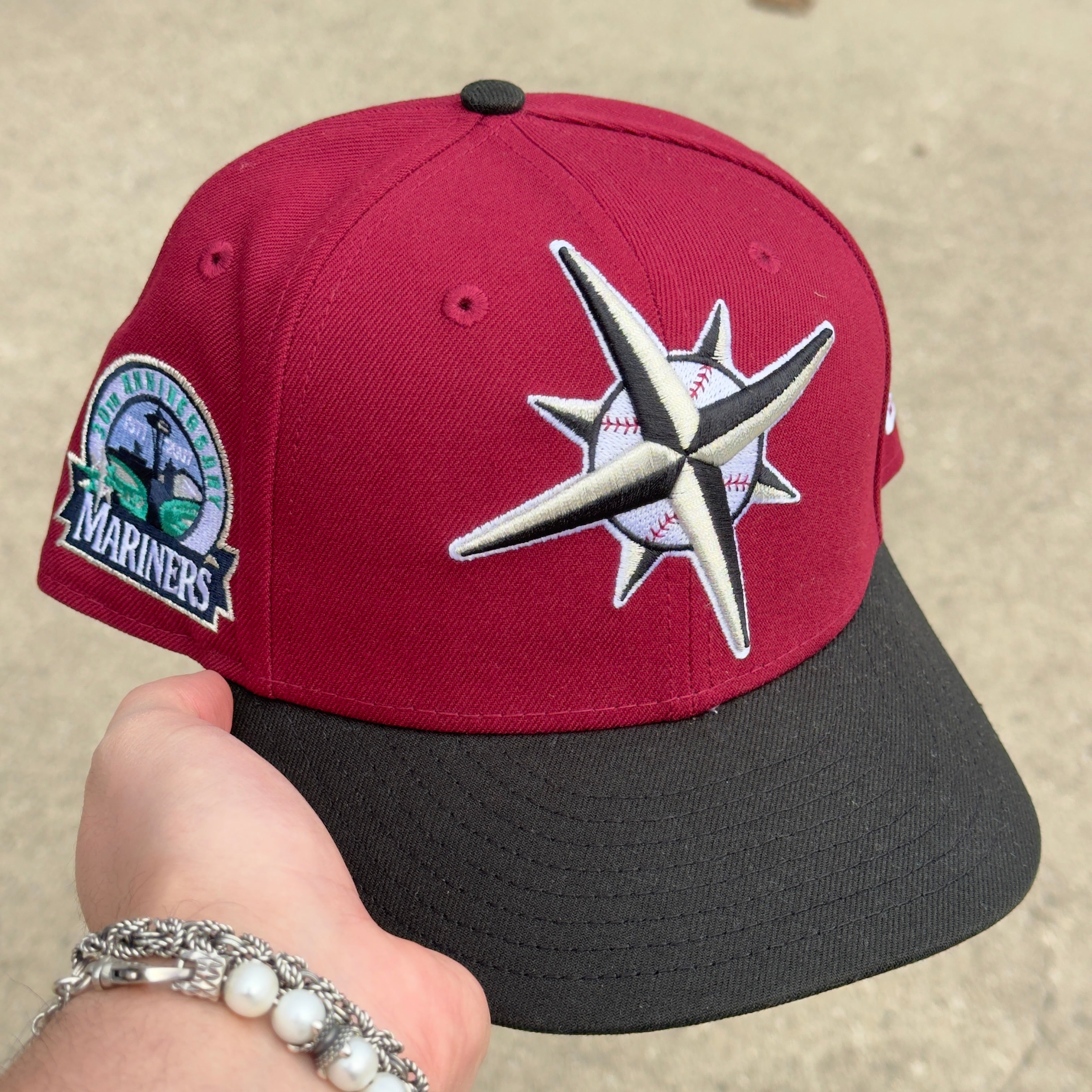 Hot Seattle Mariners Fitted 30th Anniversary (Not Hat Club)