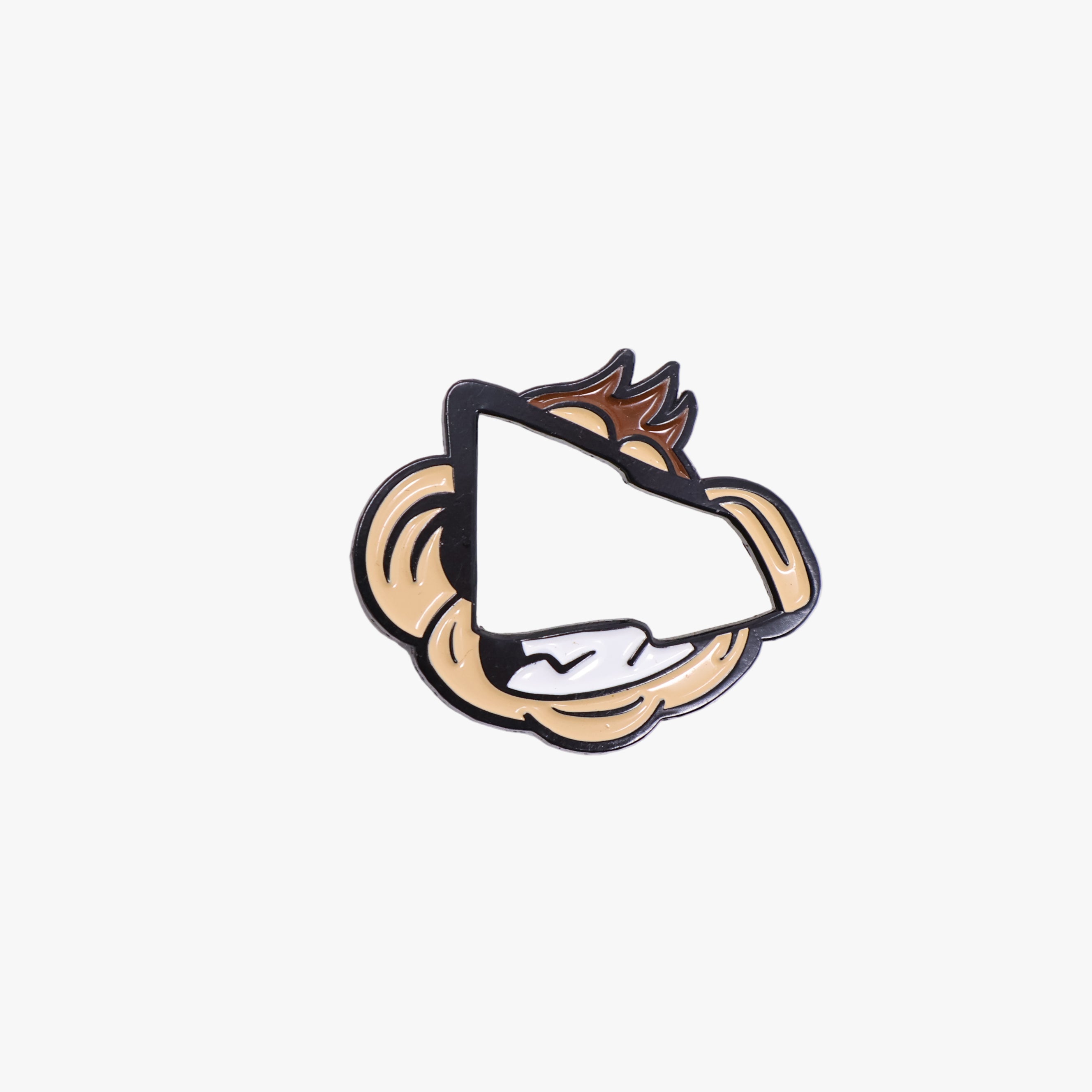 Monkey MLB Logo Pin