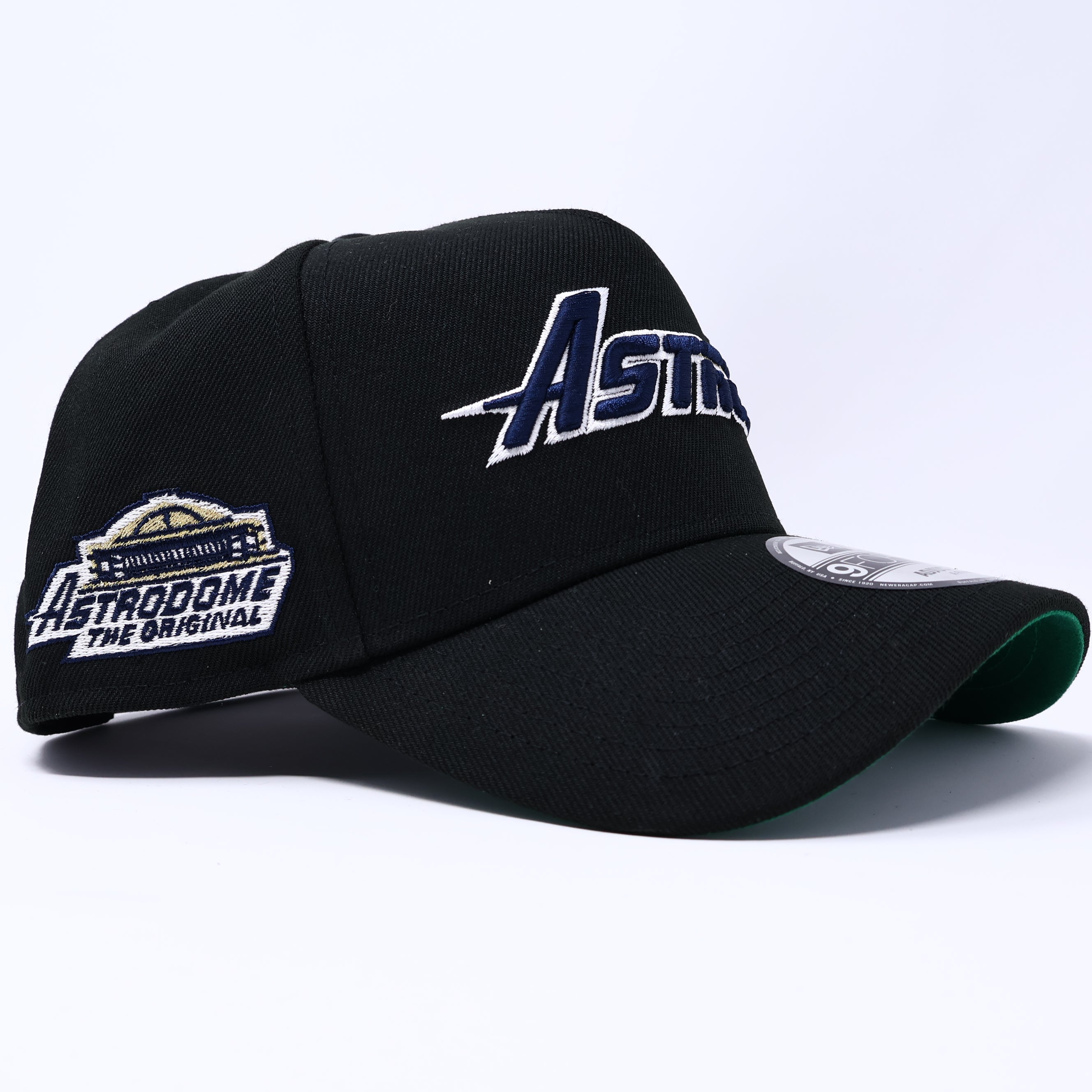 Black Houston Astros Astrodome New Era 9Forty Adjustable One Size A-Frame