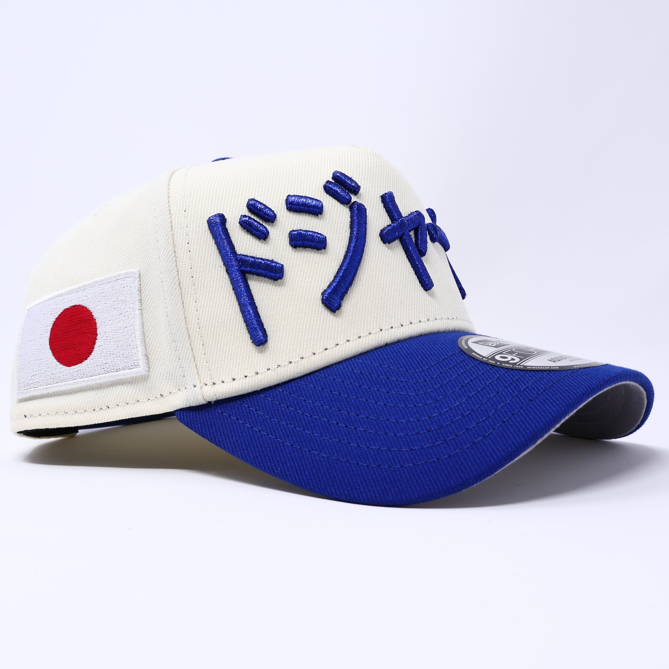 NEW Chrome Los Angeles Dodgers Japanese Kanji New Era 9Forty Adjustable One Size A-Frame