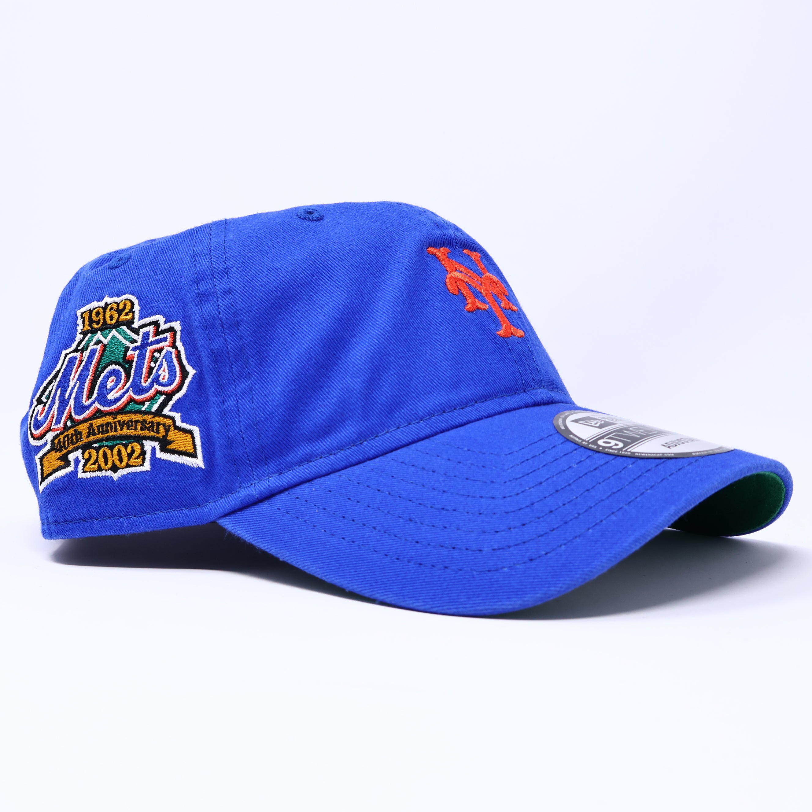 NWT Blue New York Mets 40th Anniversary 9Twenty New Era Adjustable Snapback Hat 6 Panel