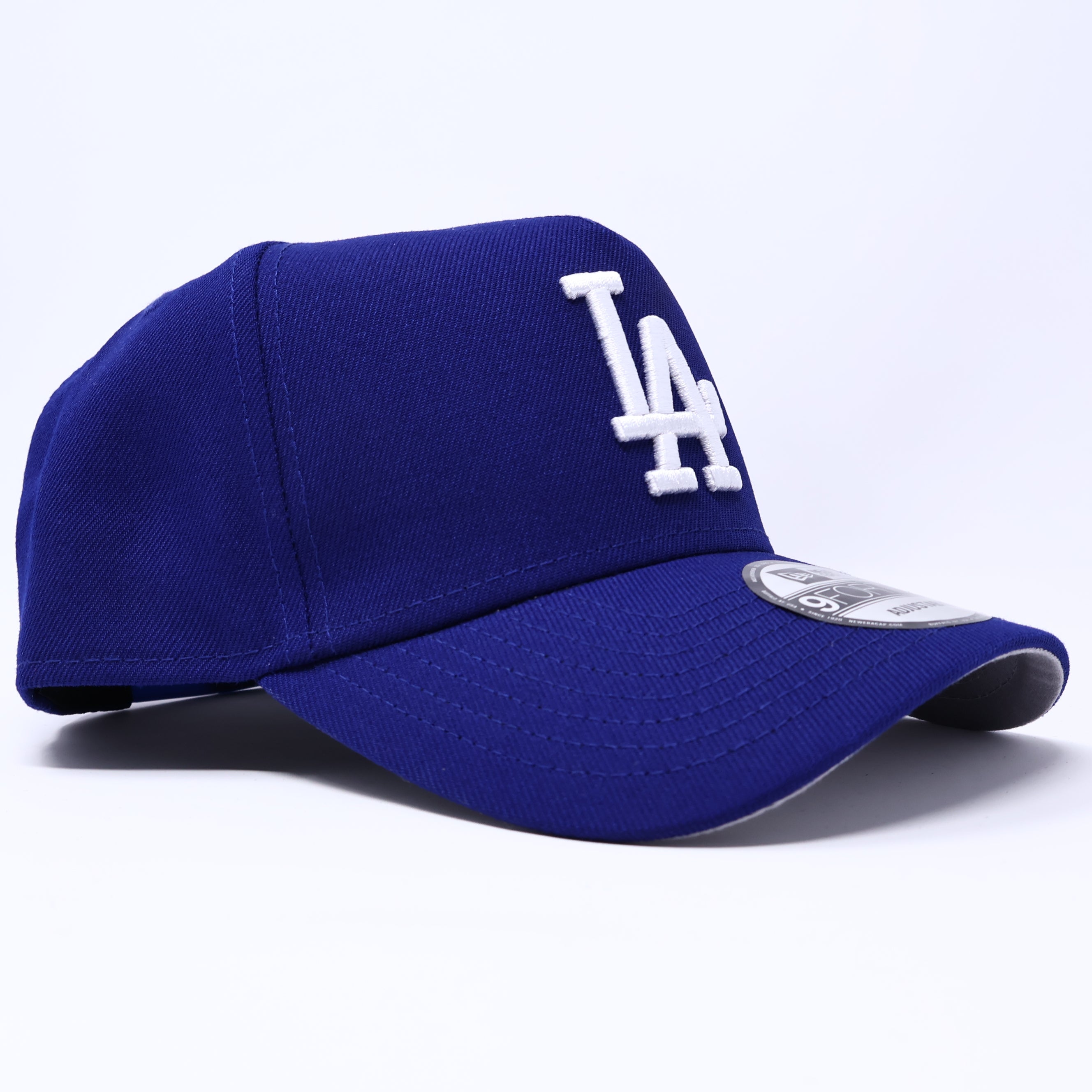 NWT Blue Los Angeles Dodgers Simple Clean 9Forty New Era Adjustable Snapback Hat 5 Panel