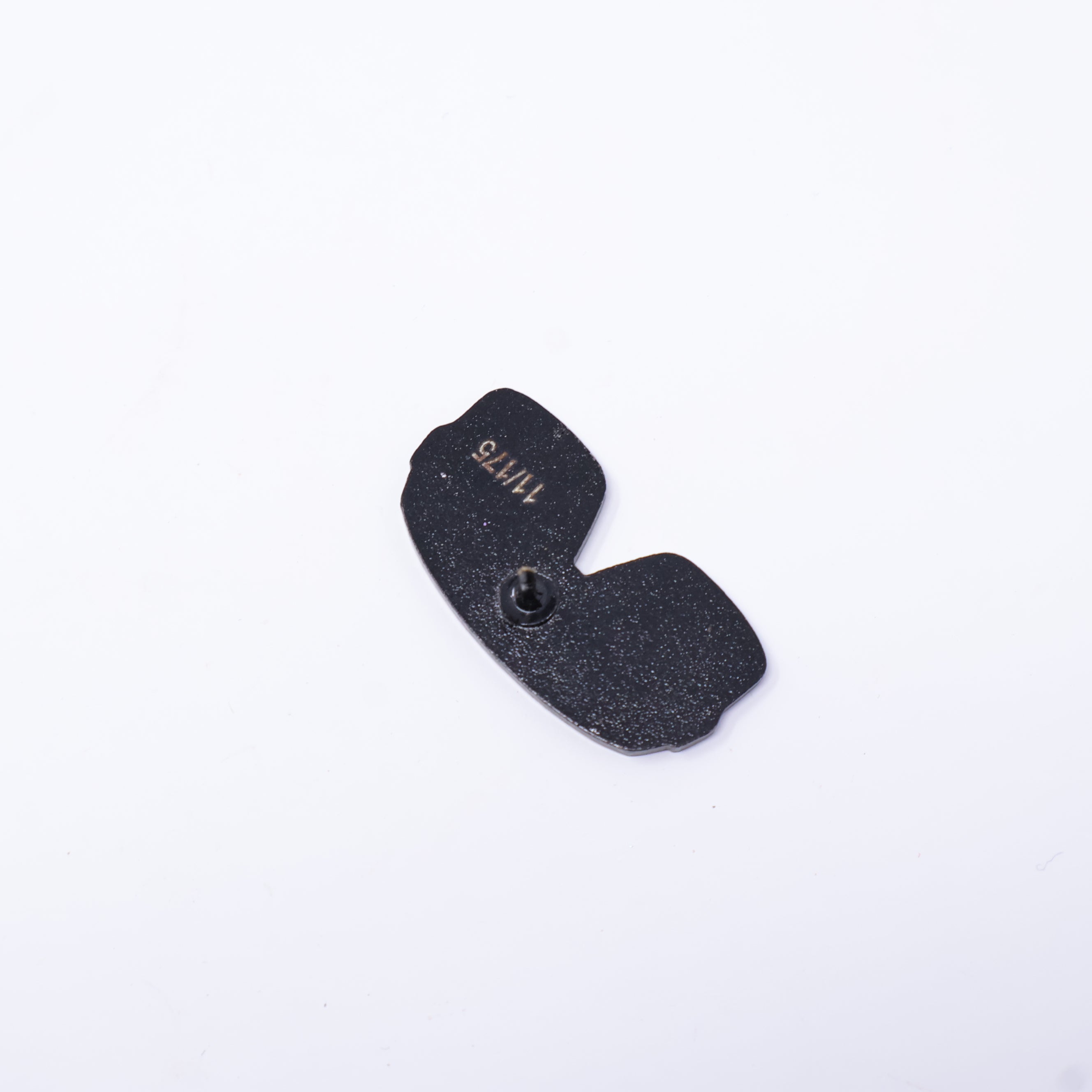 Conchis Black Plating/Purple Glitter Sunglasses Visor Graphic Pin