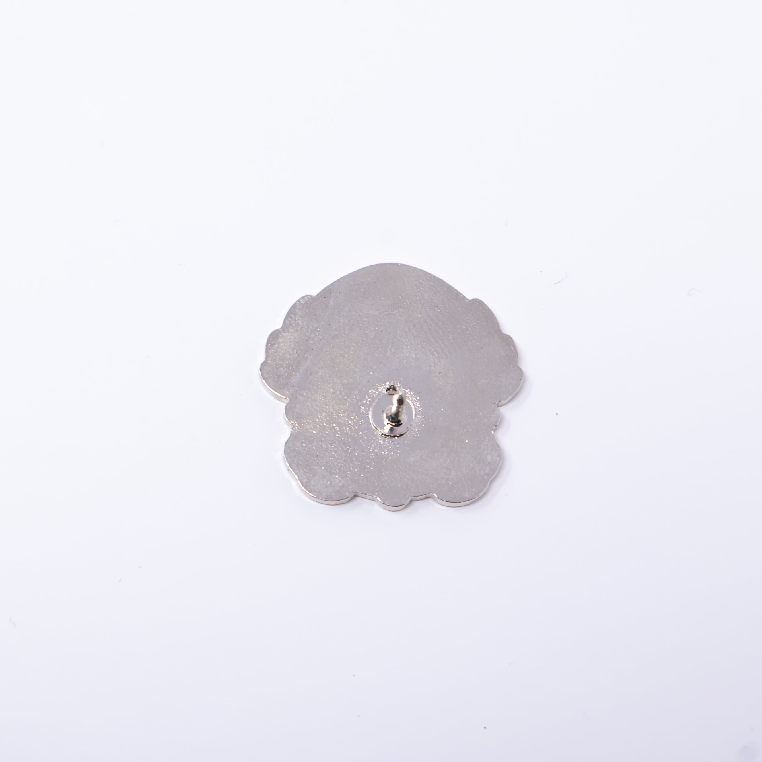 Pinzcity Bear Black CD Pattern Graphic Pin