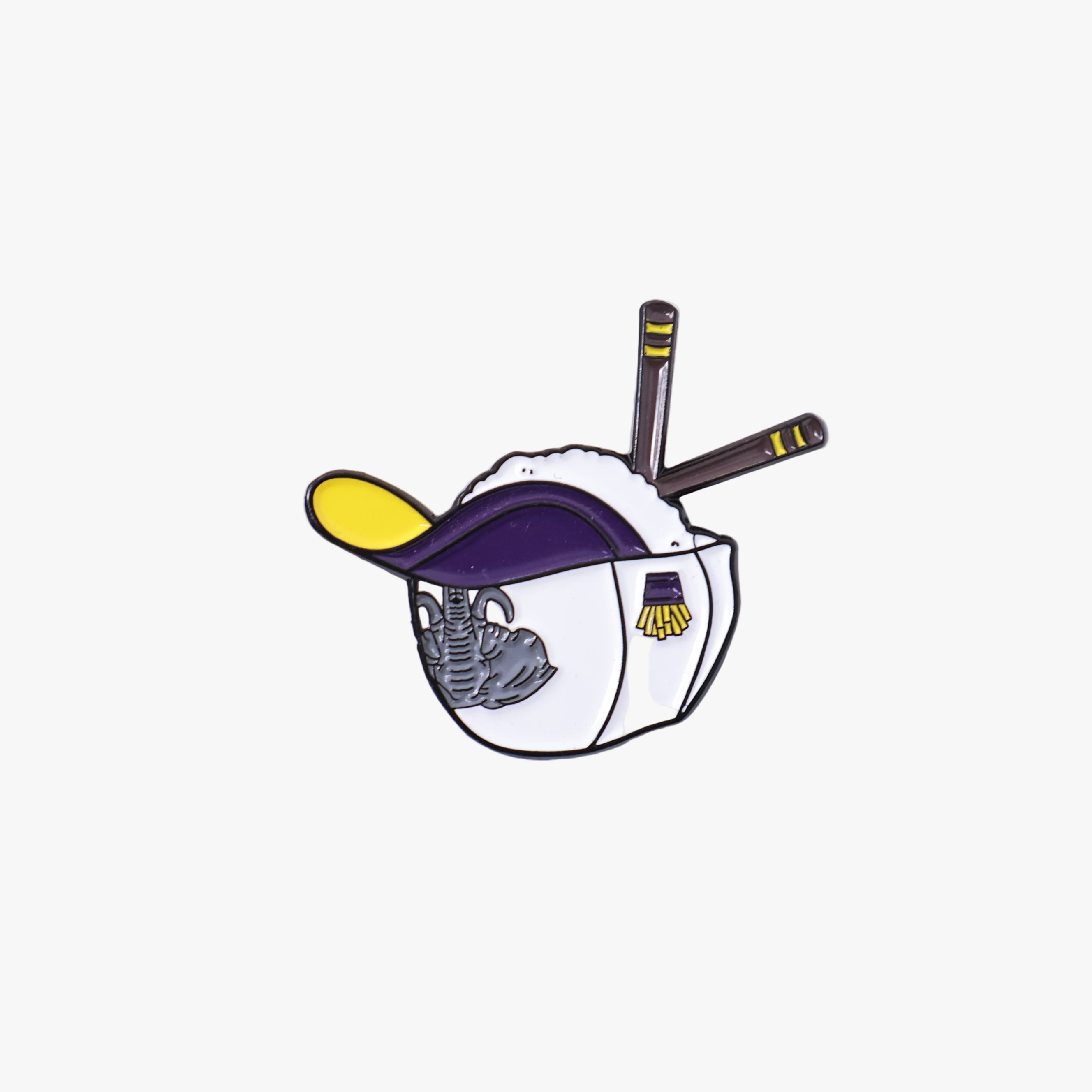 White Rahnni Ricebowl Oakland Athletics Baseball Hat Graphic Pin