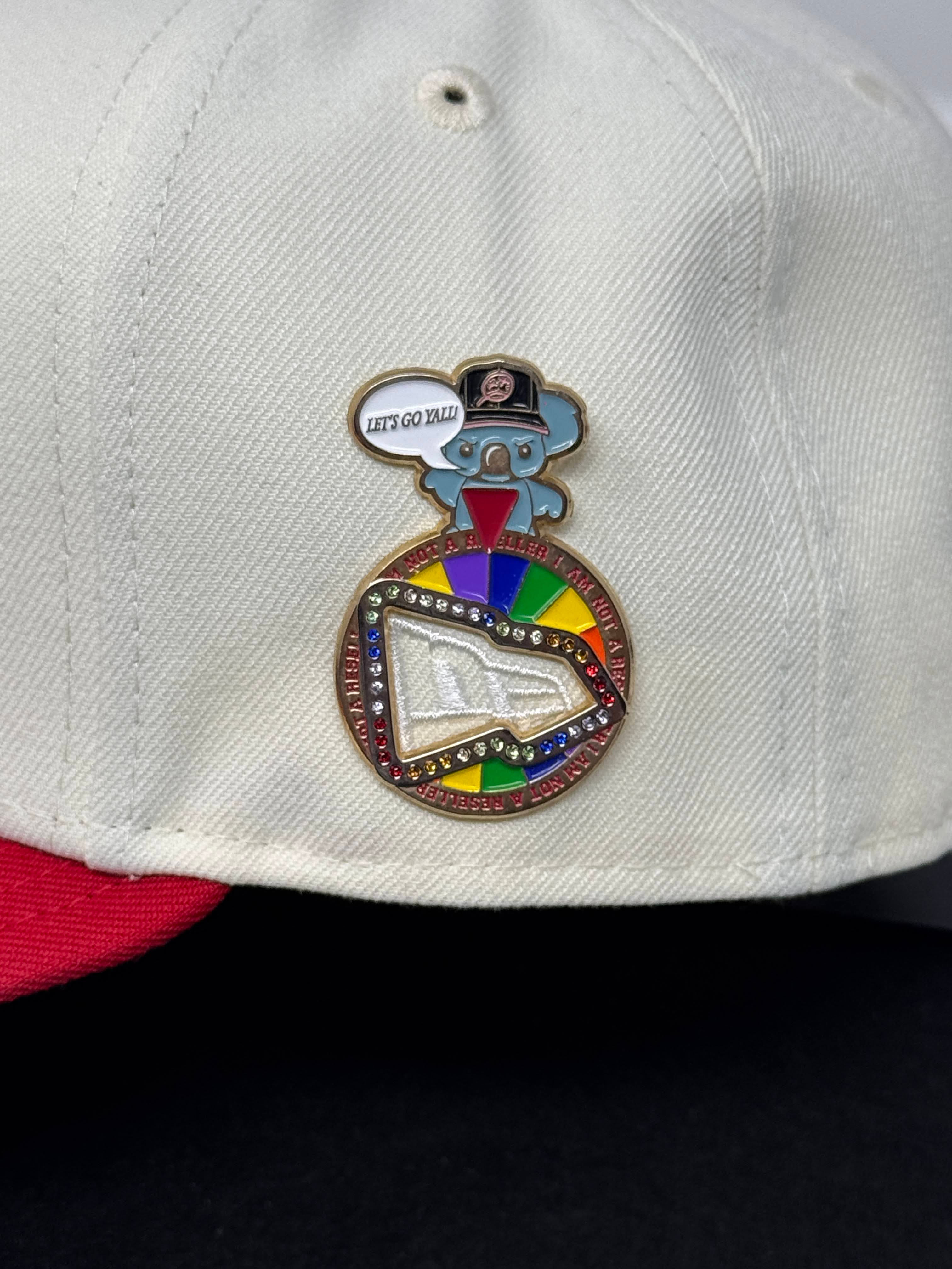 "I am not a reseller" New Era Logo Pin