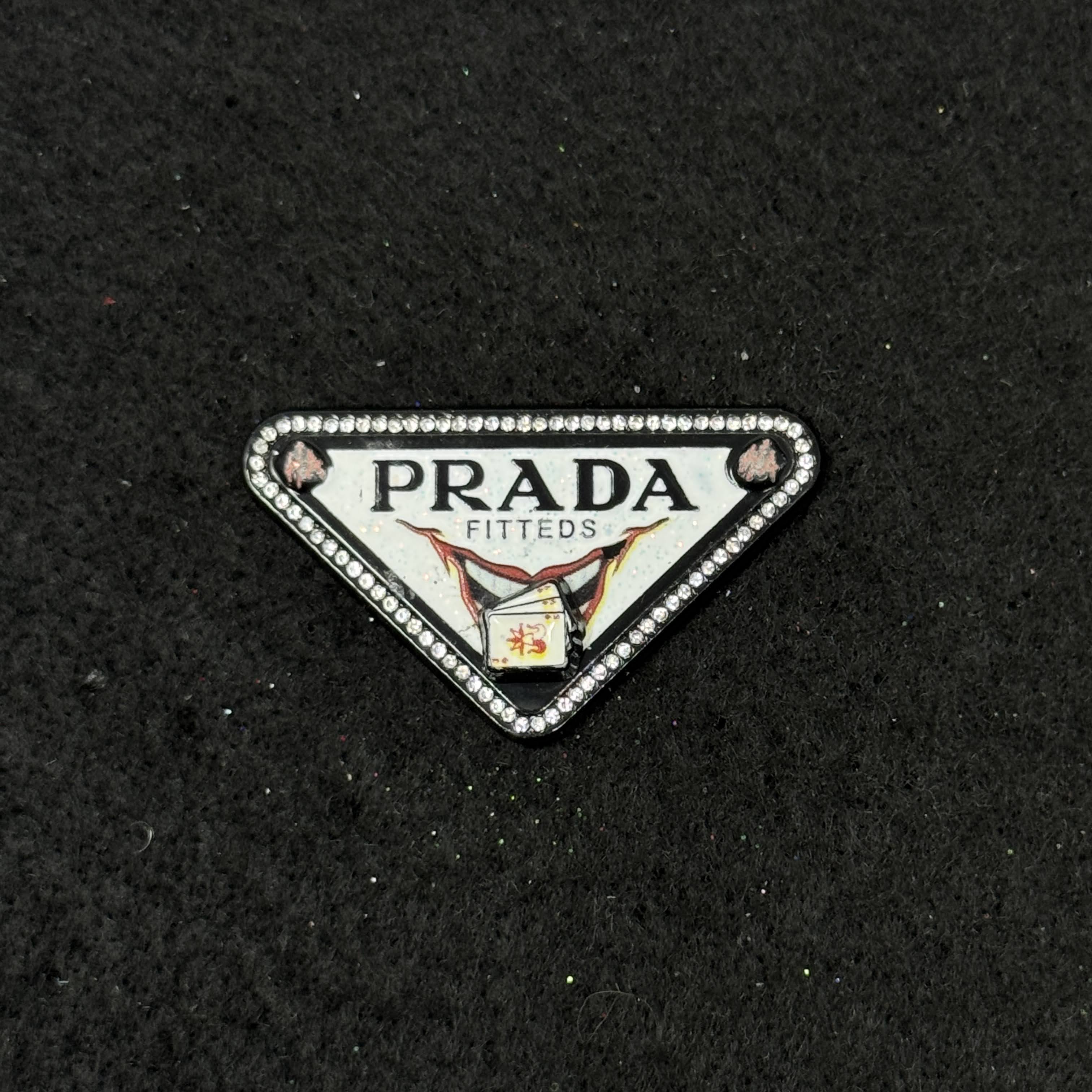 Black Plating Joker Designer Inspired Graphic Pin