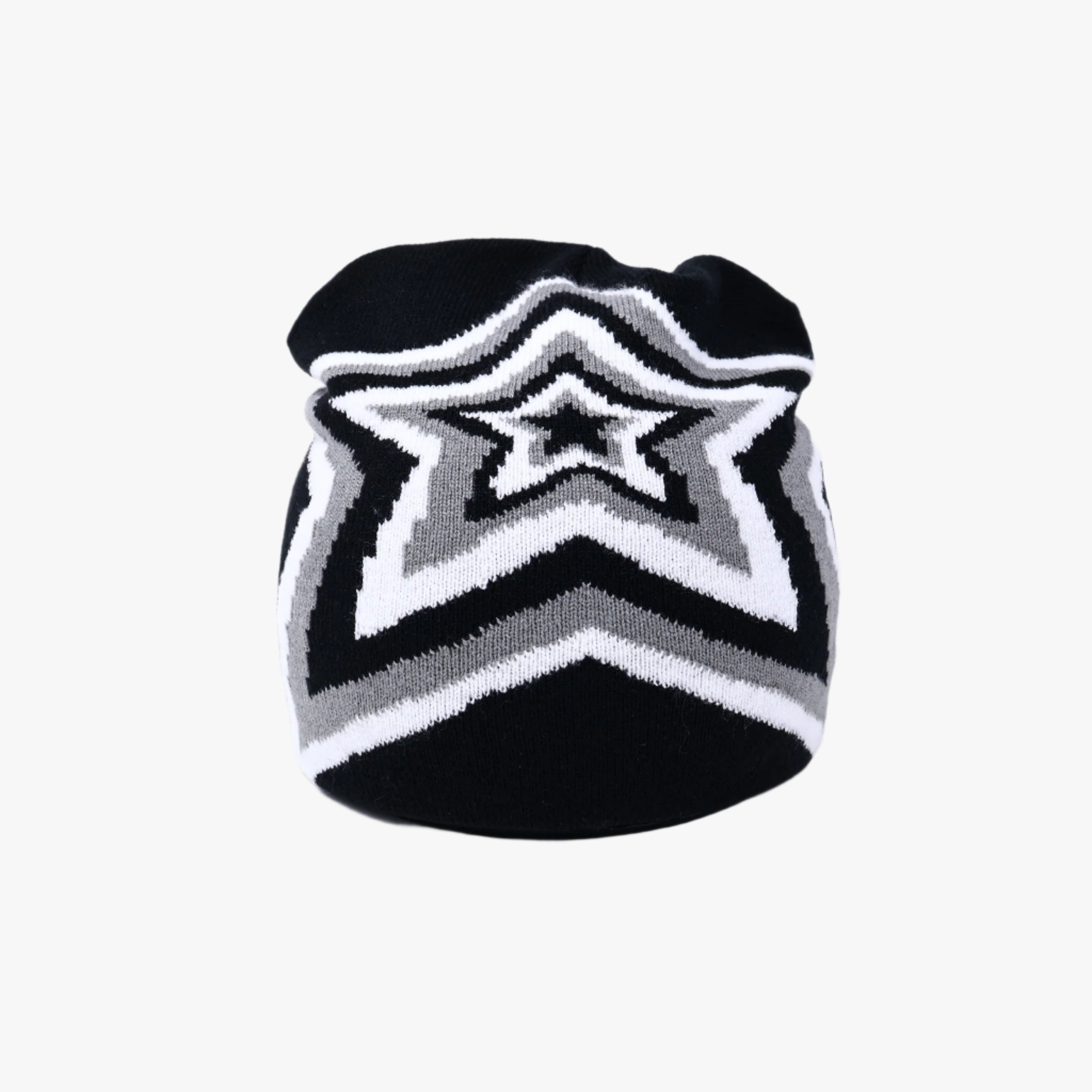 Y2K Star Beanie Skip Cap Warm Simple Dope Design