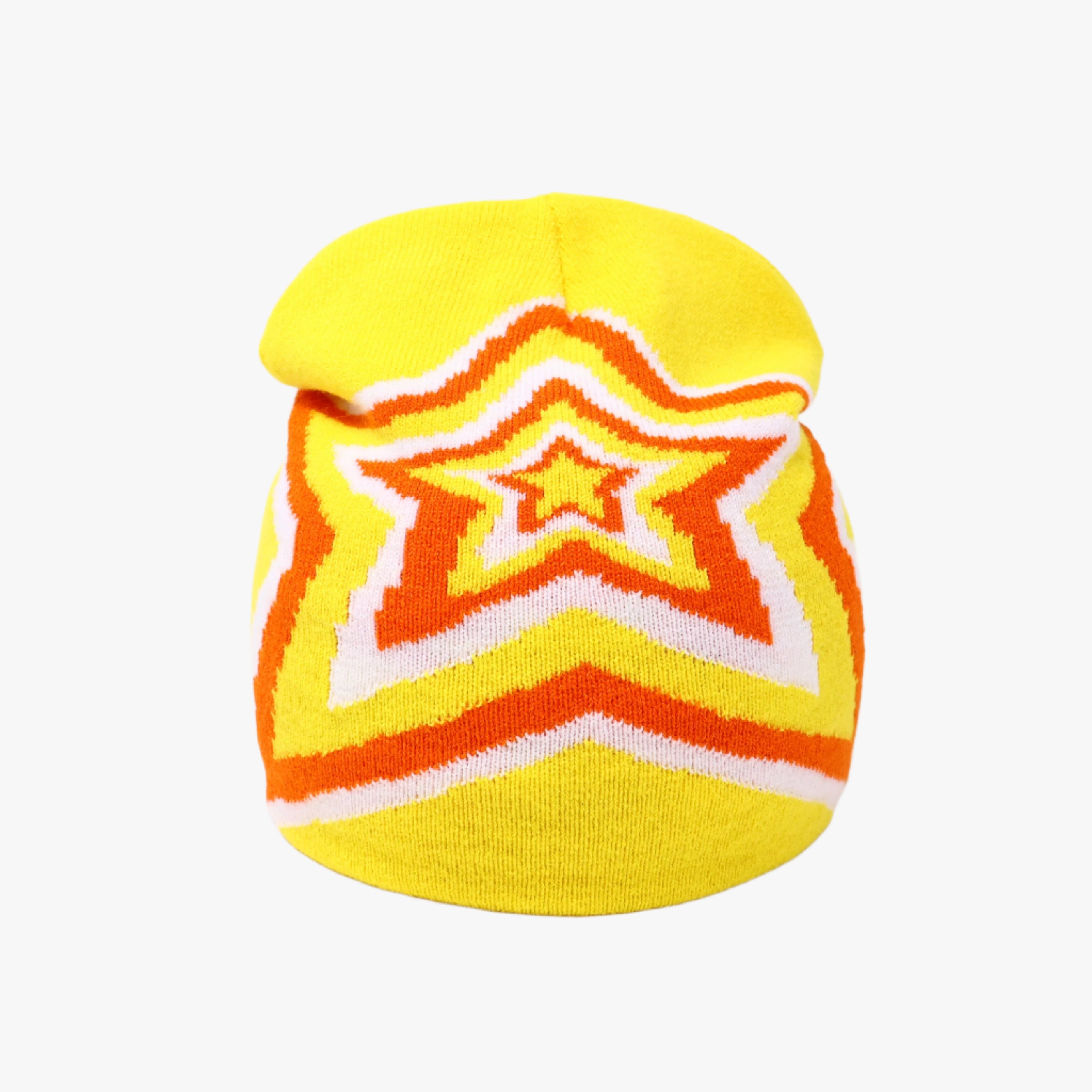 Y2K Star Beanie Skip Cap Warm Simple Dope Design