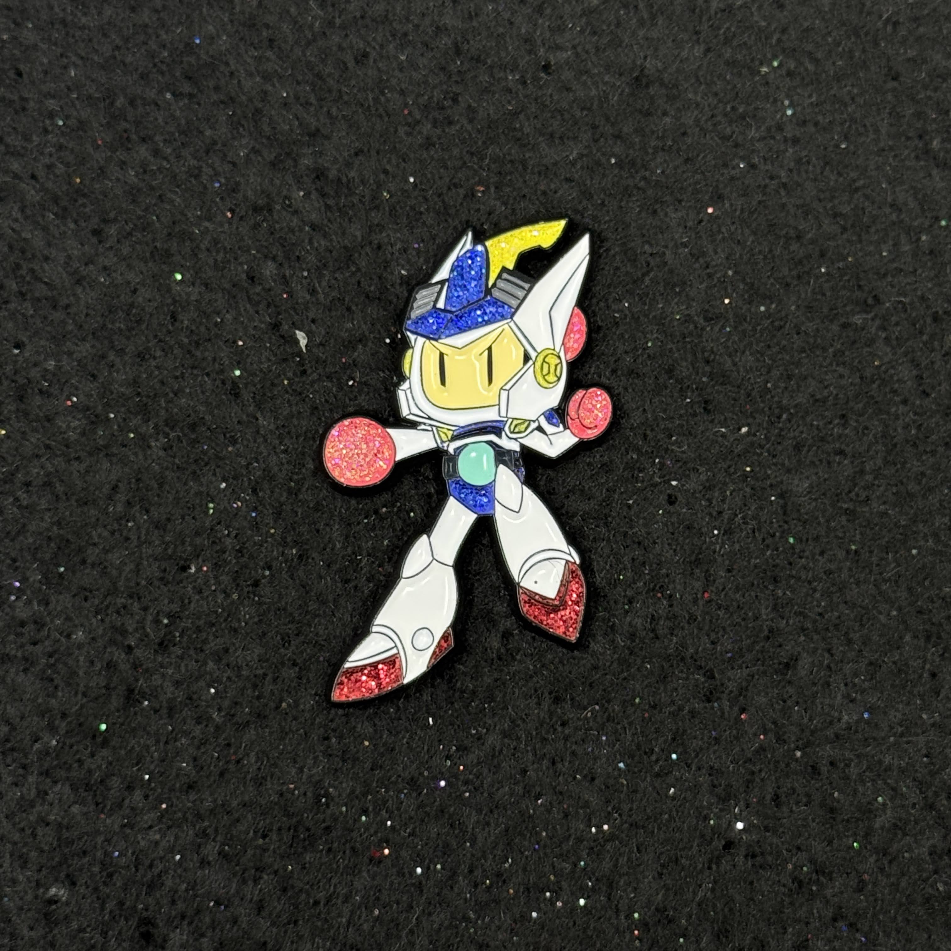 Robot Japan Character Graphic Pin