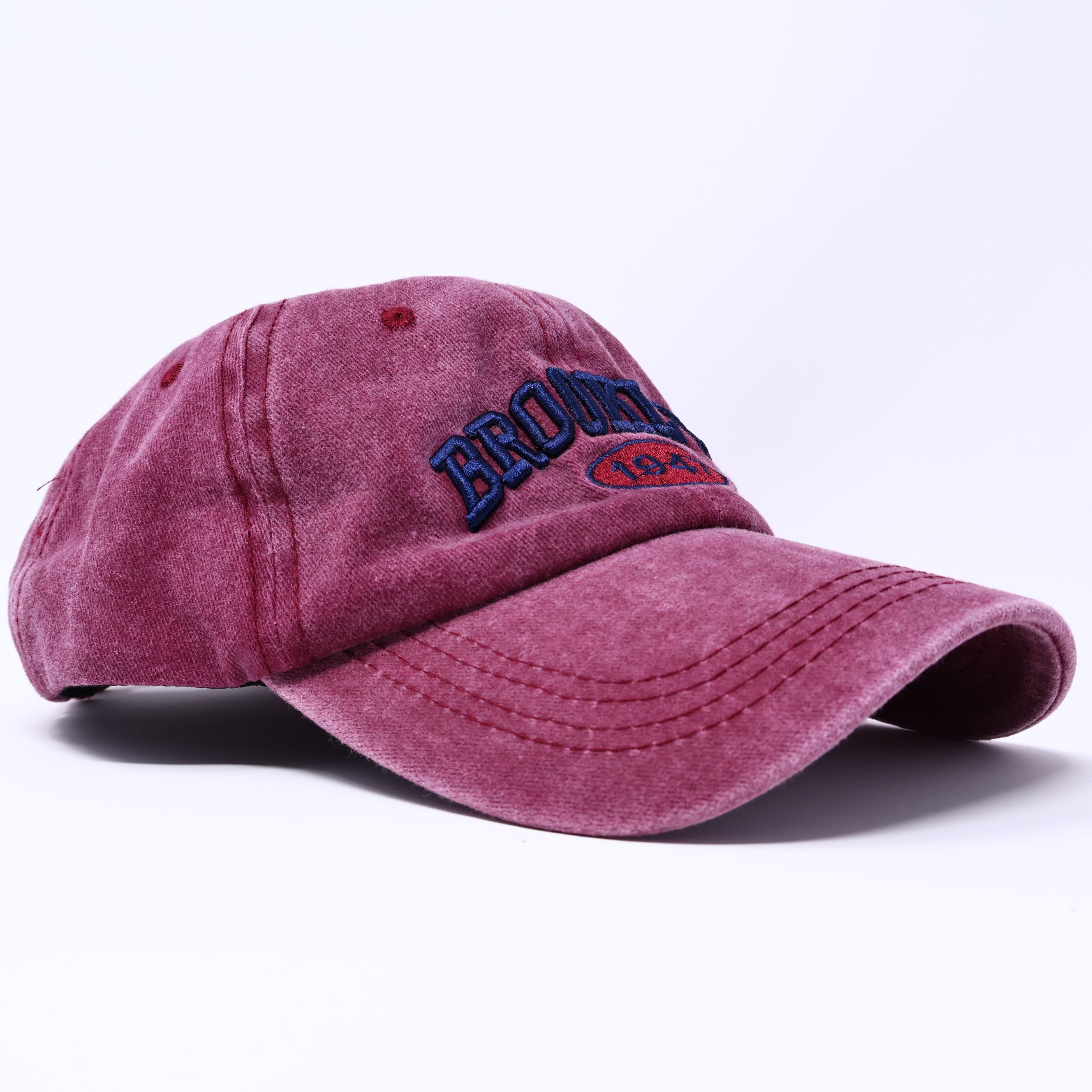 New York City Brooklyn Baseball Cap Dad Hat Vintage Adjustable Unisex Embroidered