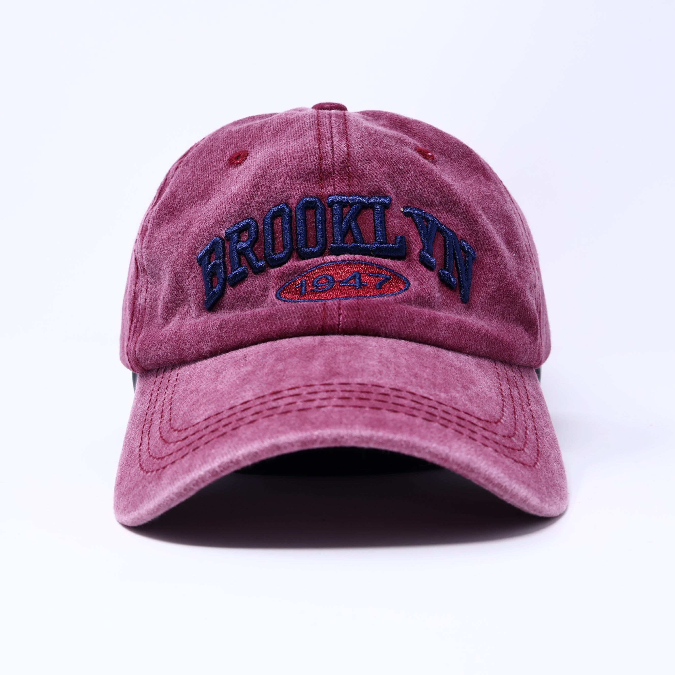 New York City Brooklyn Baseball Cap Dad Hat Vintage Adjustable Unisex Embroidered