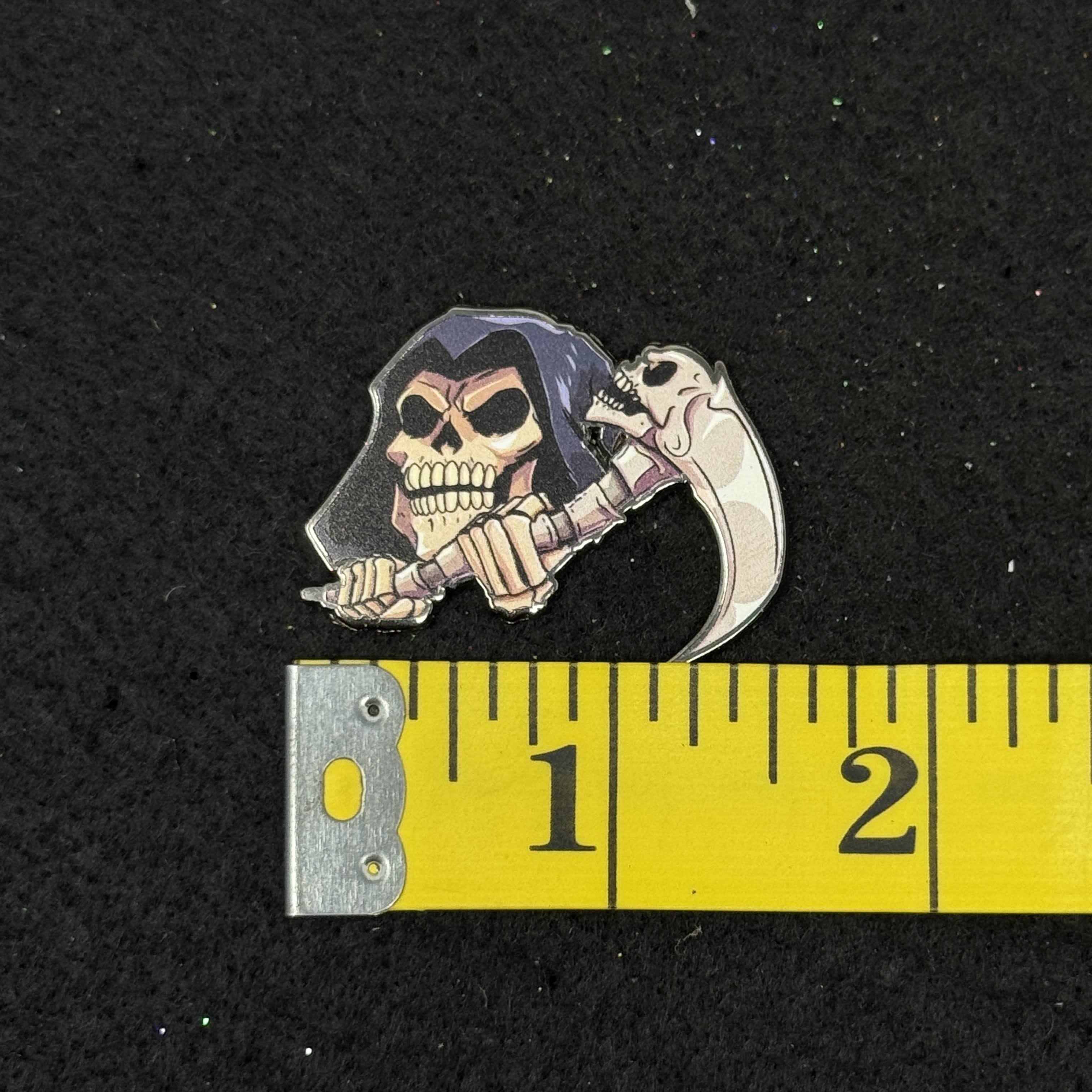 Skeleton Graphic Pin
