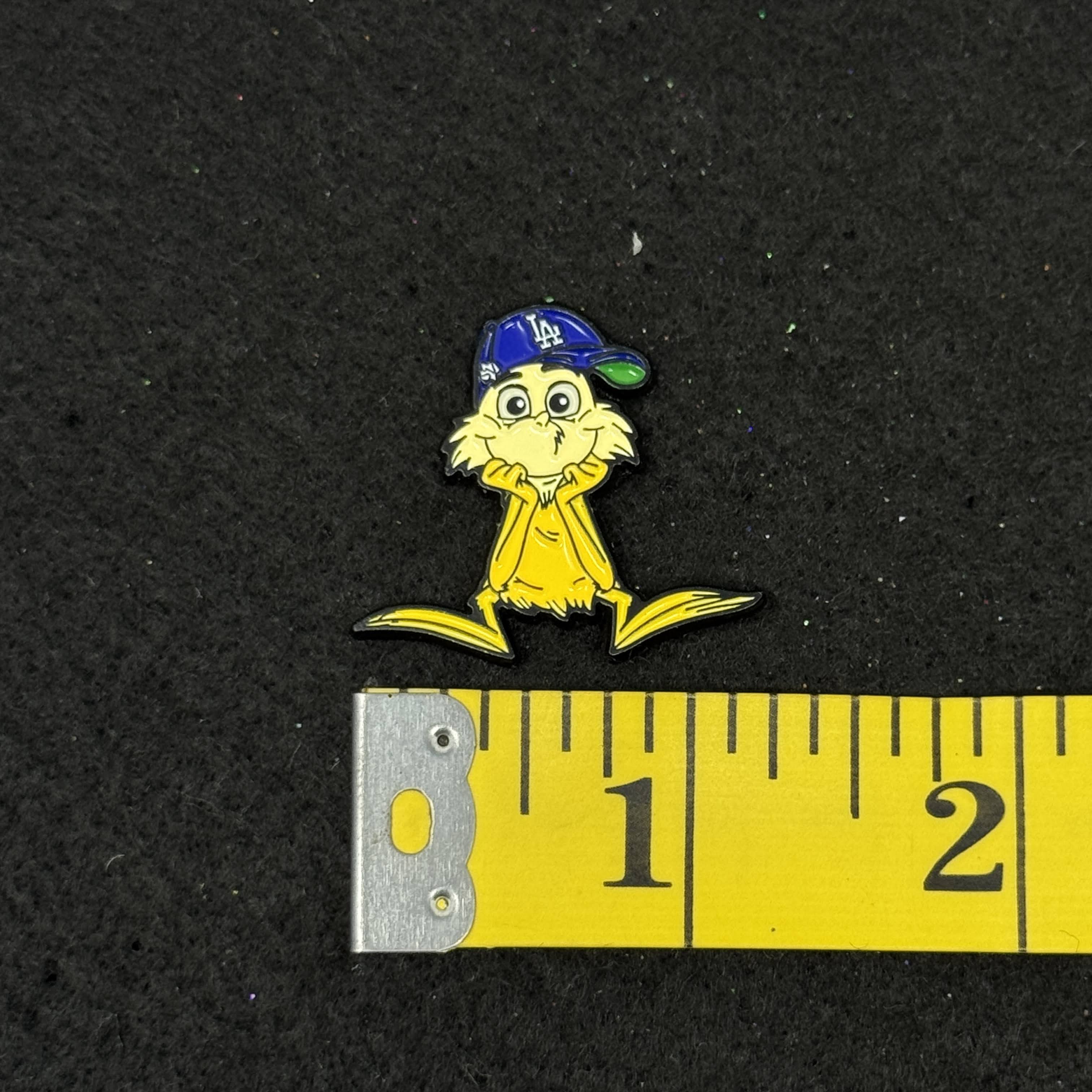 Flim Flam LA Dodgers Graphic Pin