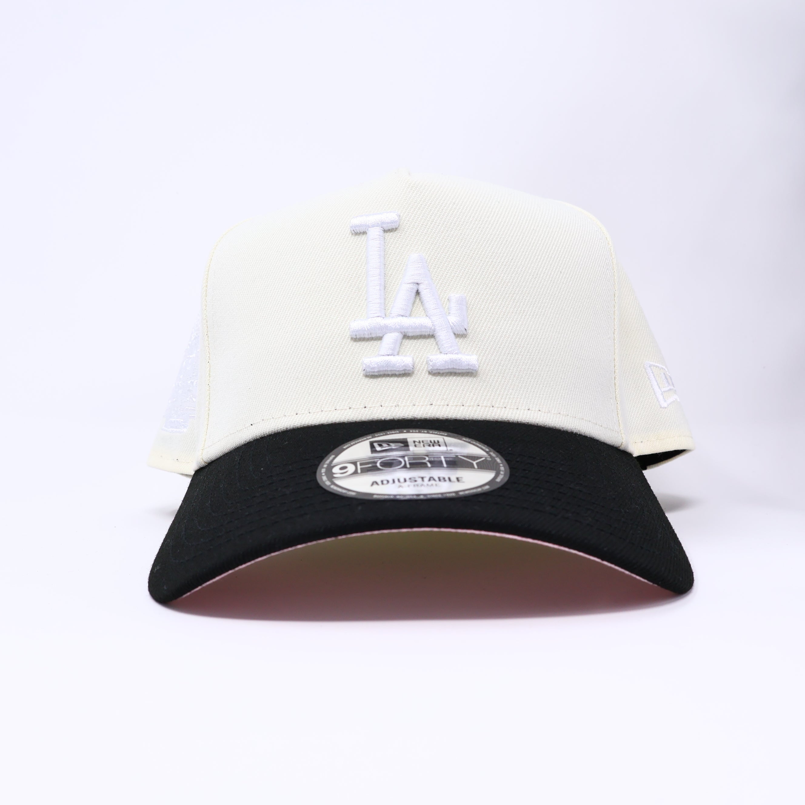 NWT Chrome Los Angeles Angels World Series 9Forty A-Frame New Era Adjustable Snapback Hat 5 Panel