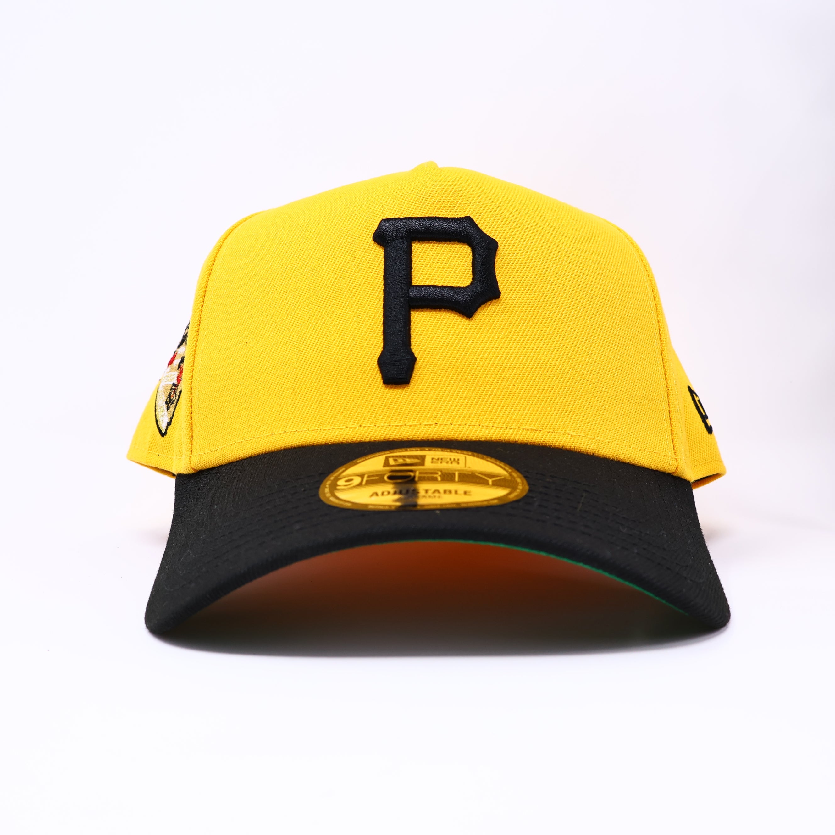 NWT Yellow Pittsburgh Pirates 1959 All Star Game 9Forty A-Frame New Era Adjustable Snapback Hat 5 Panel