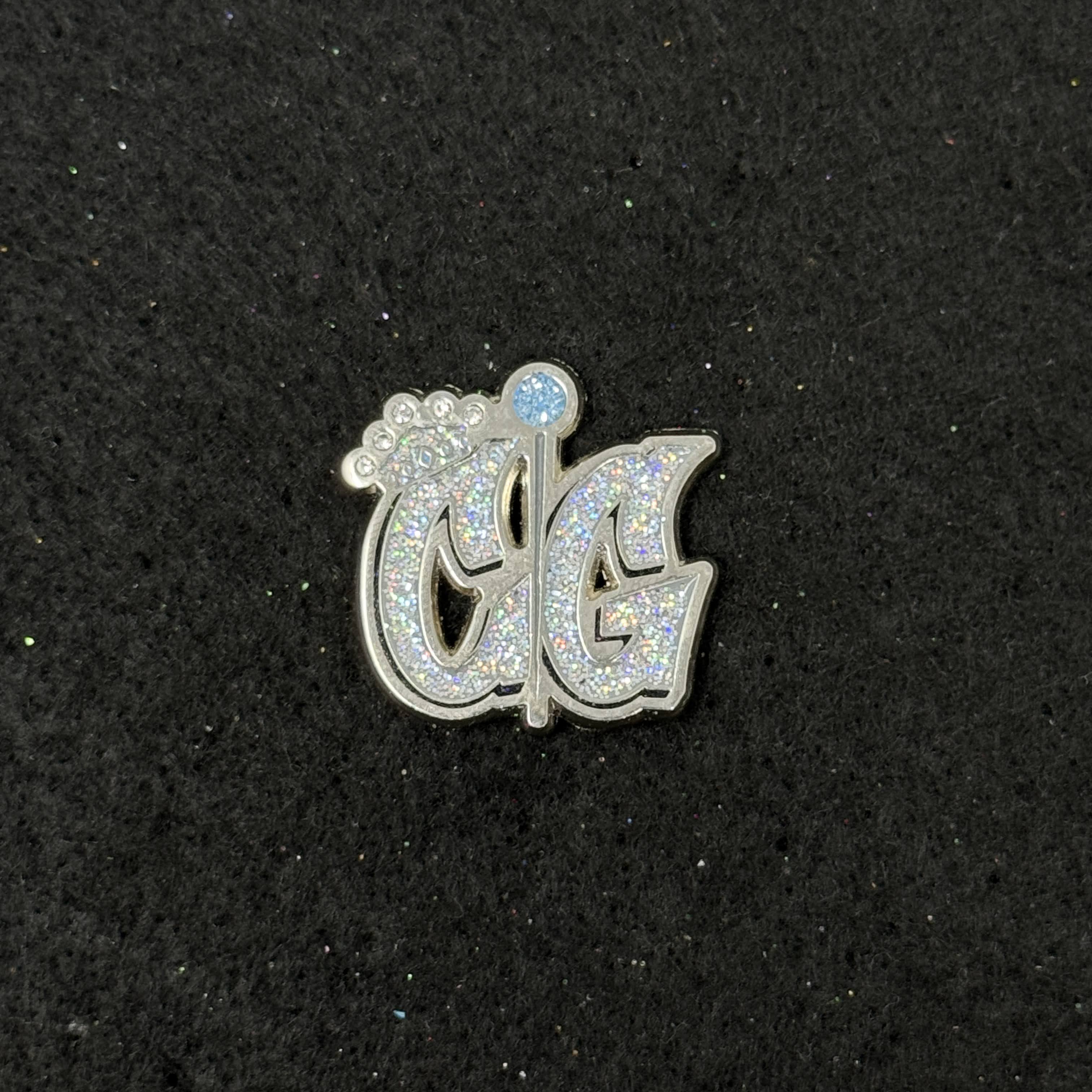 CG Letters Graphic Pin