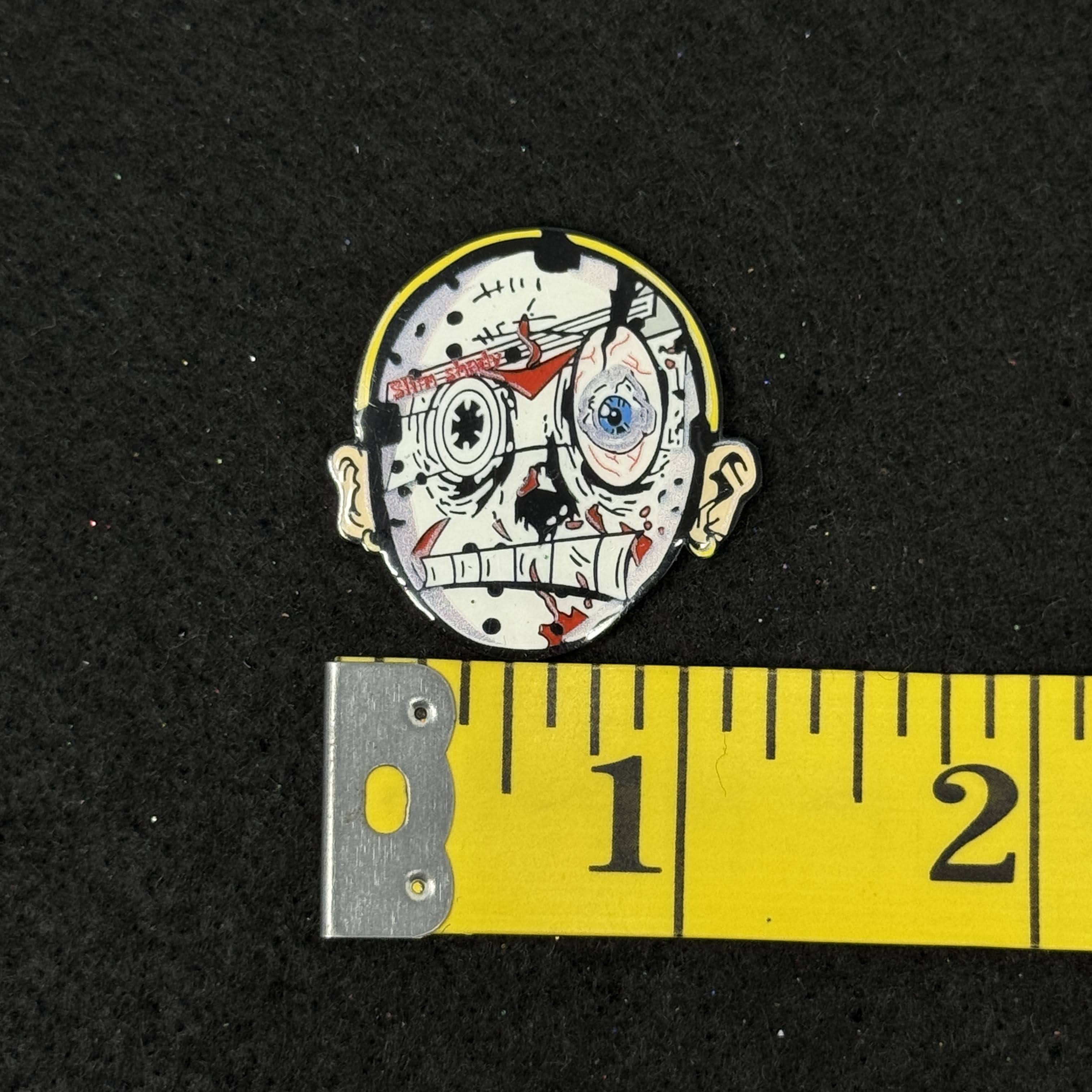 ENINEM Mixtape Face Graphic Pin