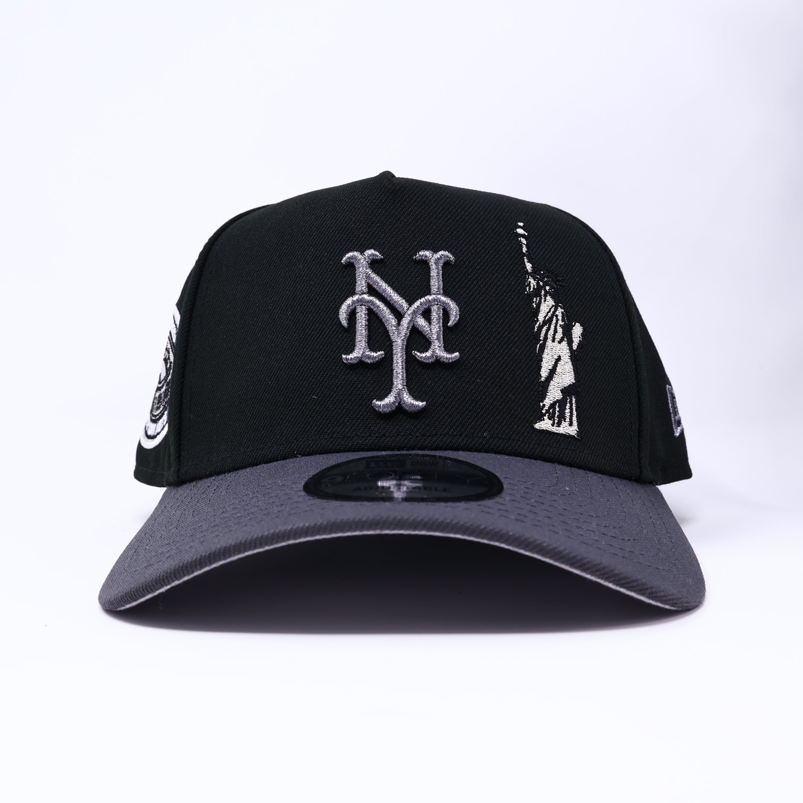 NWT Black New York Mets 1969 World Series 9Forty A-Frame New Era Adjustable Snapback Hat 5 Panel